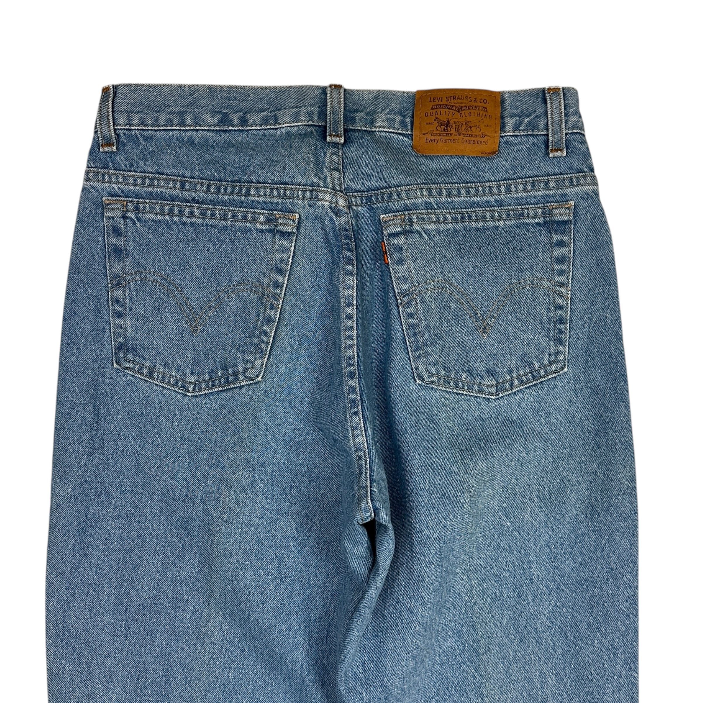 Vintage Levis Orange 506 Light Wash Denim