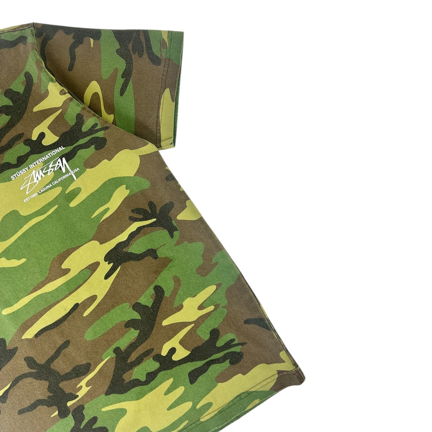Stussy Smooth International T-Shirt Camo
