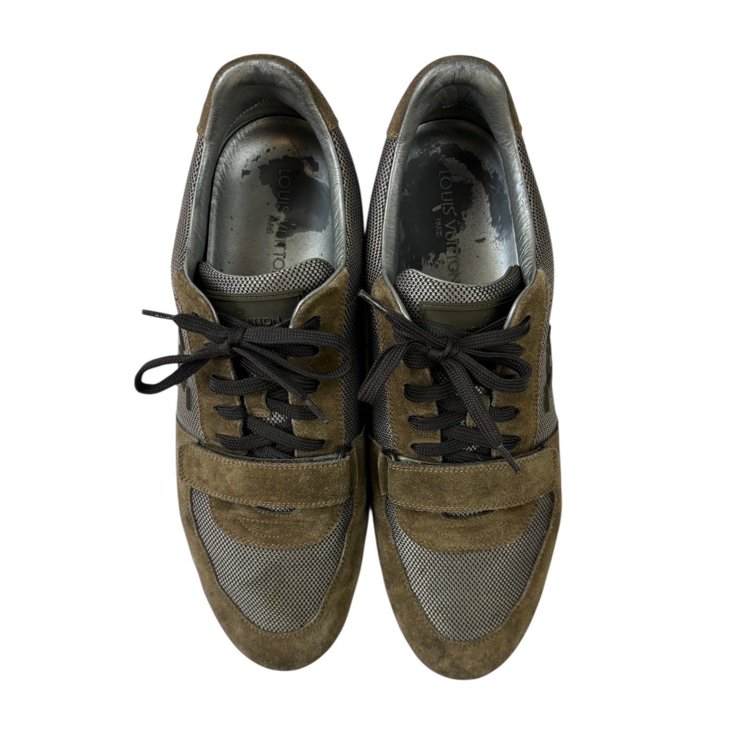 Louis Vuitton Suede Stardust Sneaker Brown (Used)