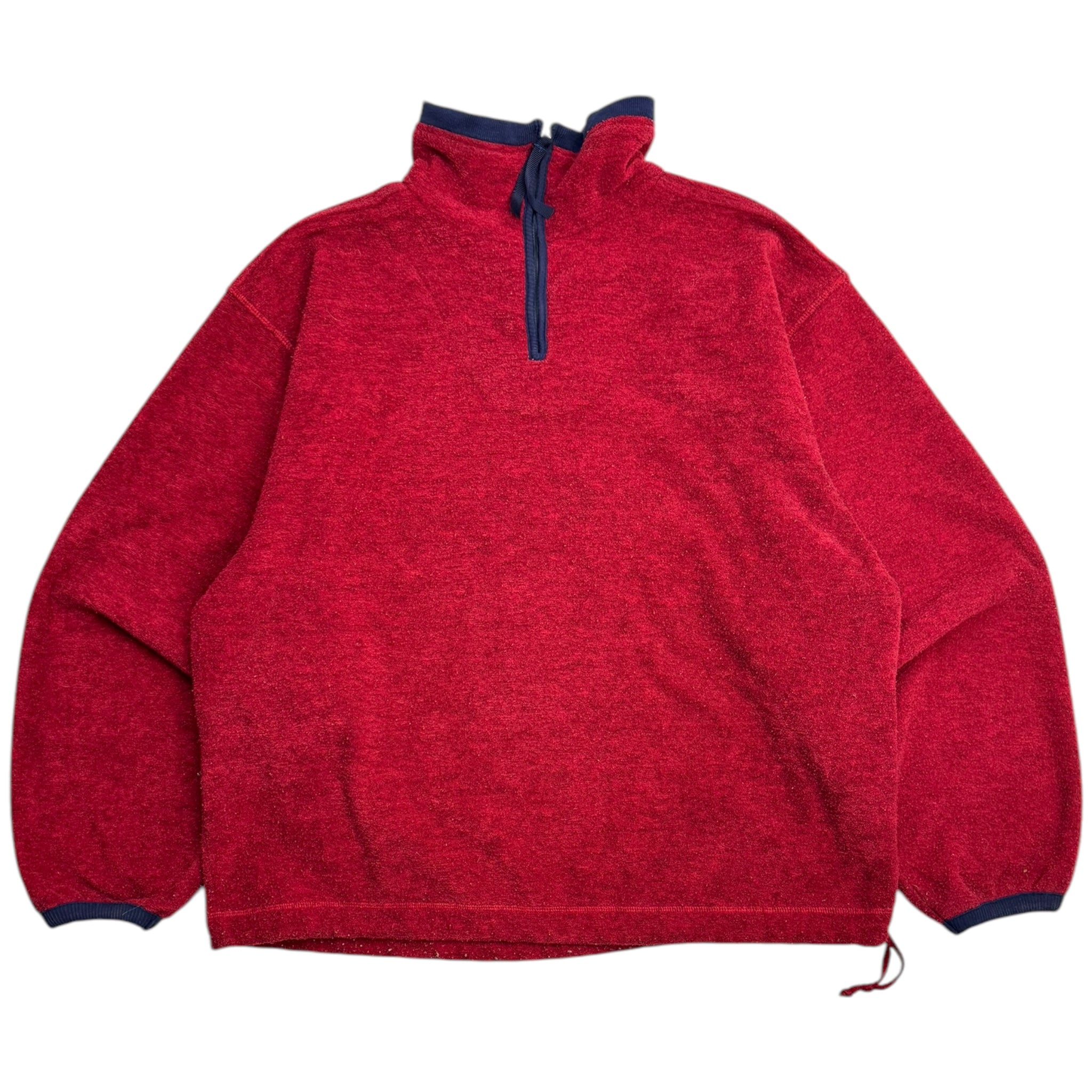 Vintage Adidas Equipment Quarter Zip Fleece Plush