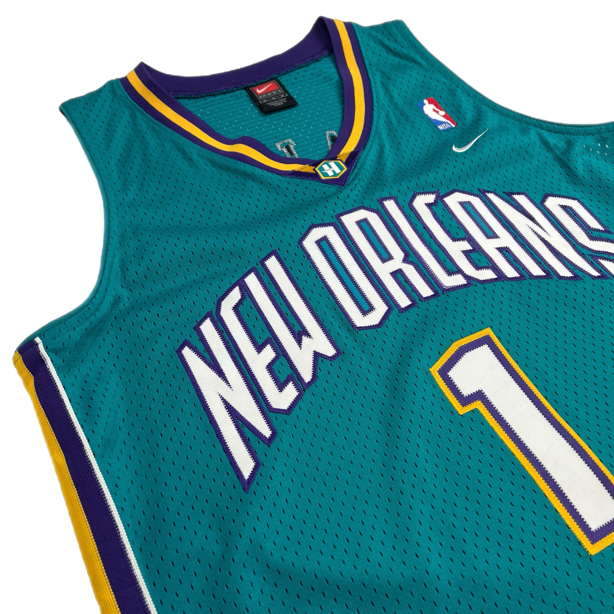 Vintage New Orleans Hornets Baron Davis Jersey