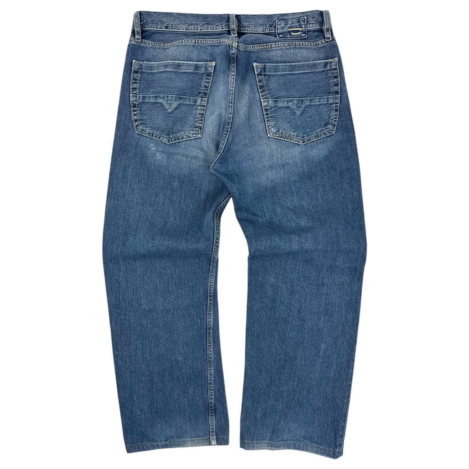 Vintage Diesel Jeans Bootcut Bottoms Blue Wash