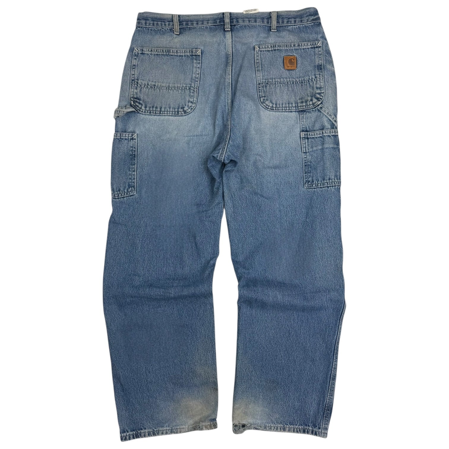 Vintage Carhartt Dungaree Denim Pants Medium Wash