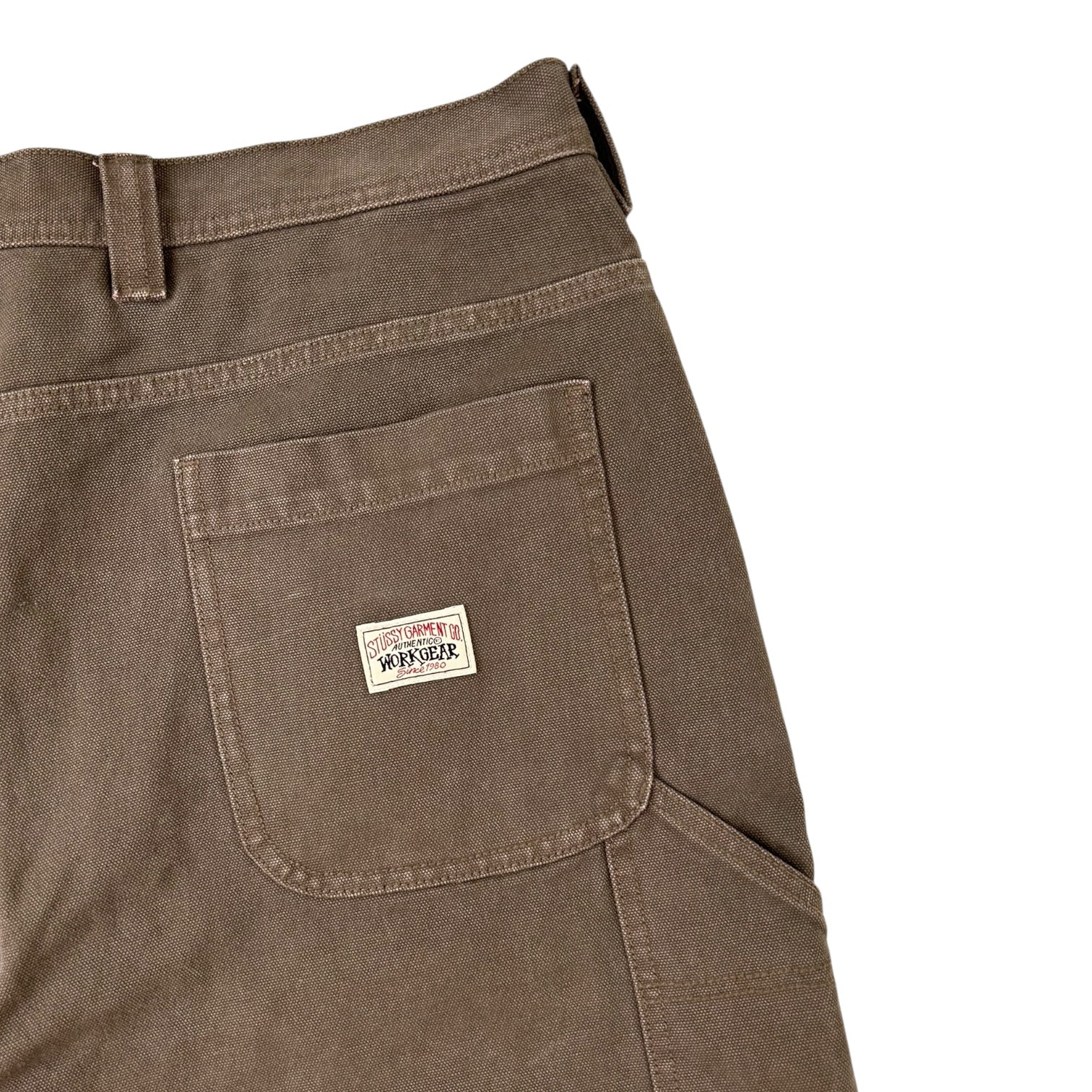 Stussy Work Shorts Brown