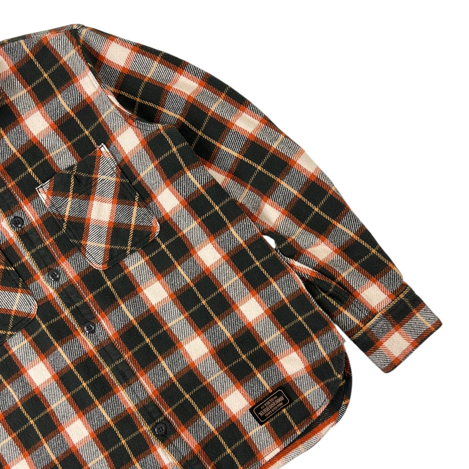 Neighborhood Long Sleeve Button Up Flannel