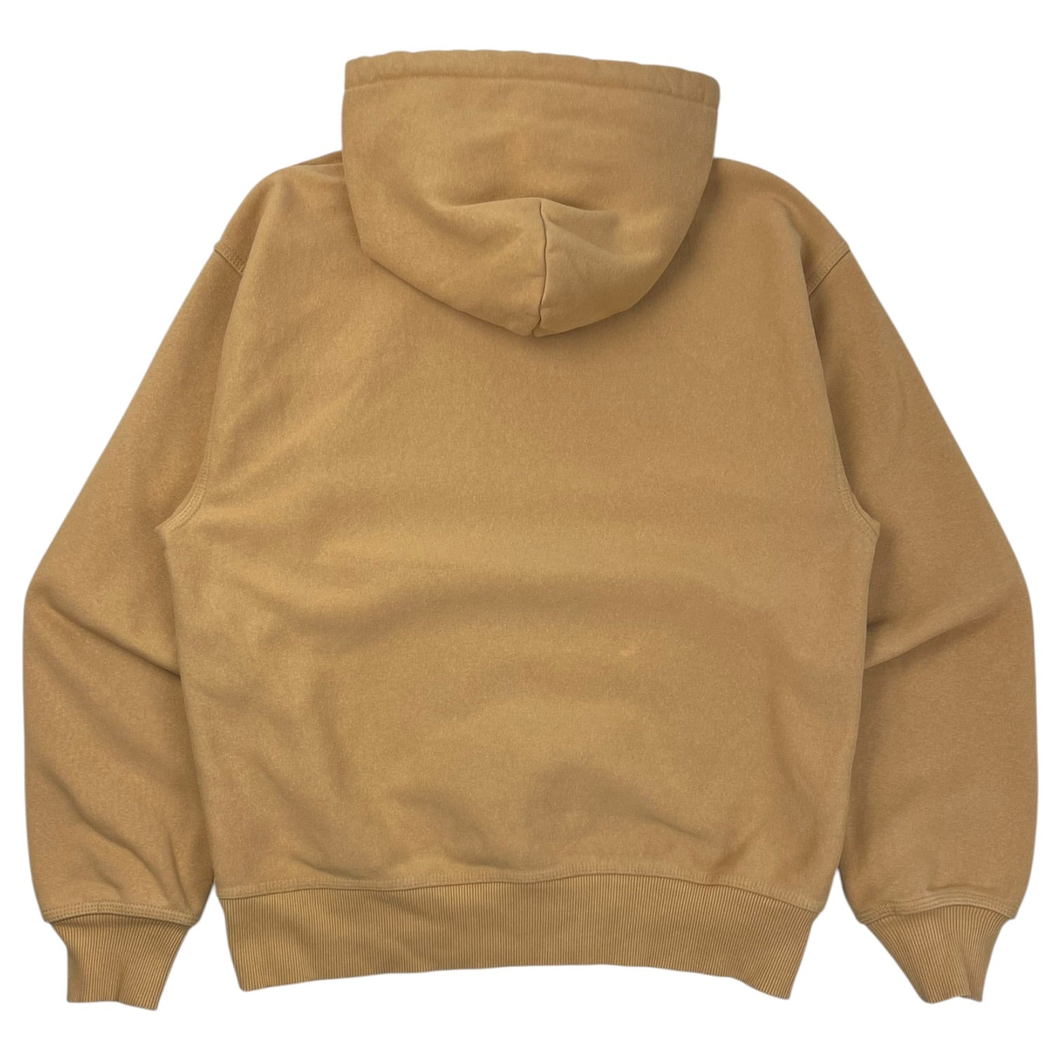 Stussy Stock Logo Applique Hoodie Gold