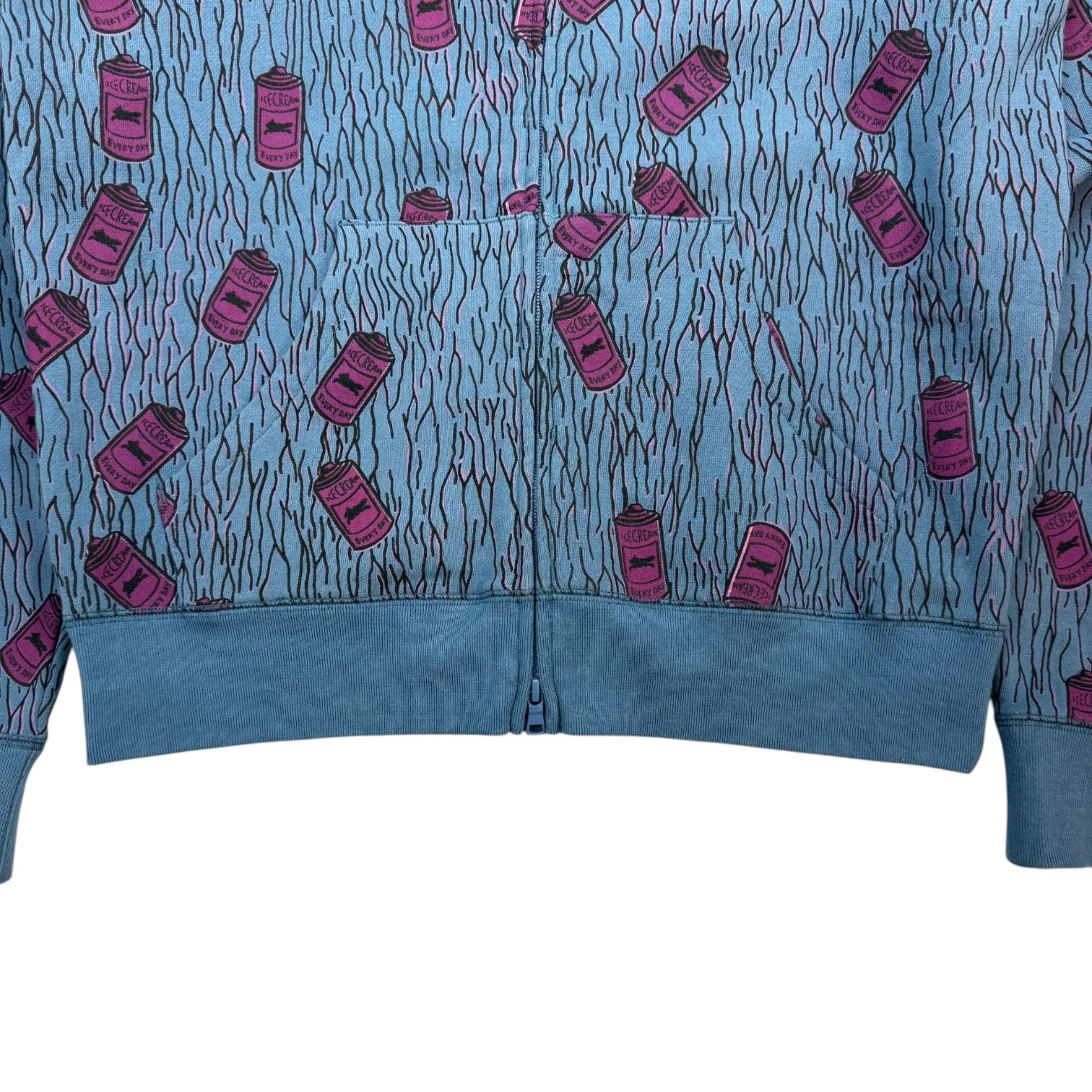Ice Cream By BBC Full Zip Hoodie Blue