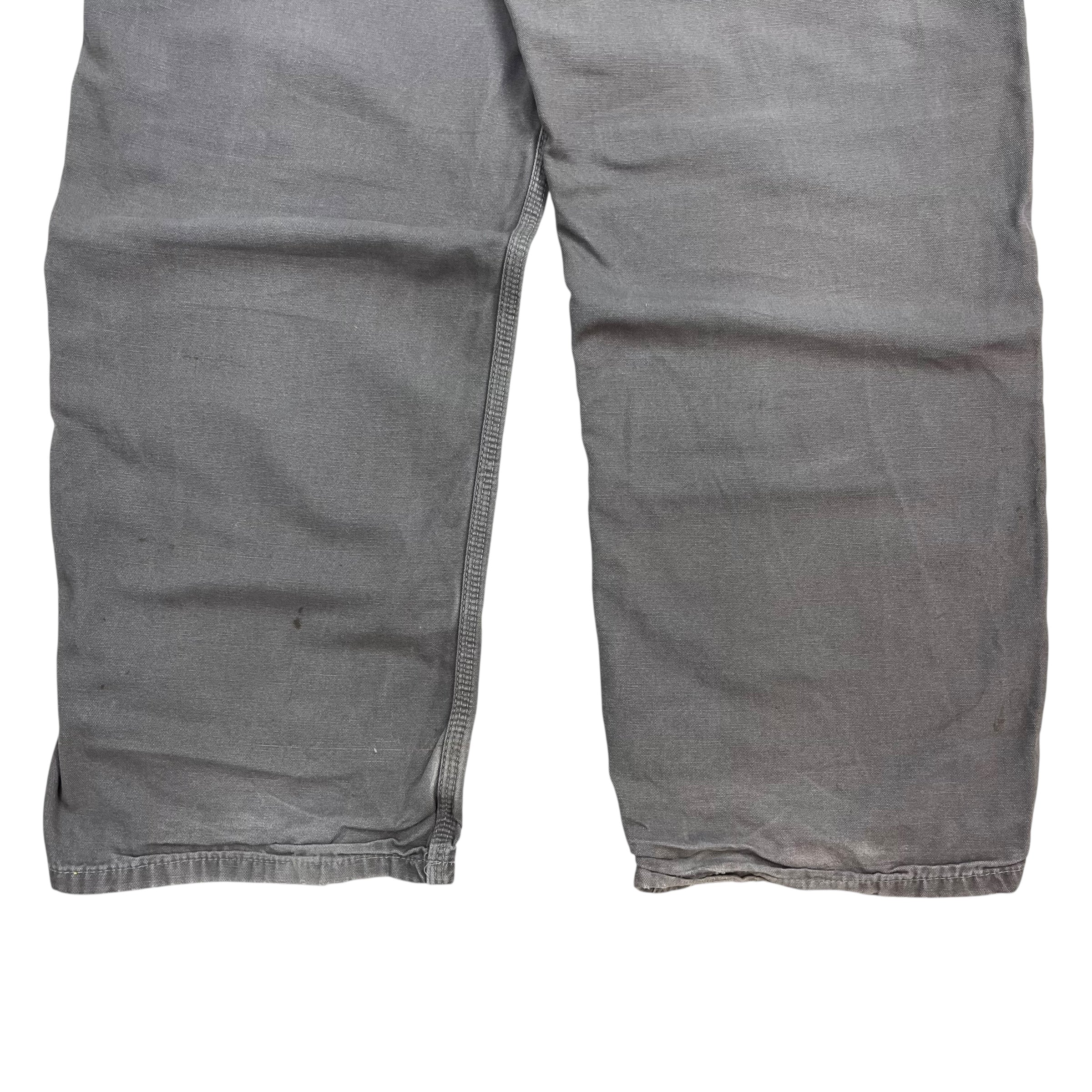Vintage Carhartt Dungaree Pants Light Grey
