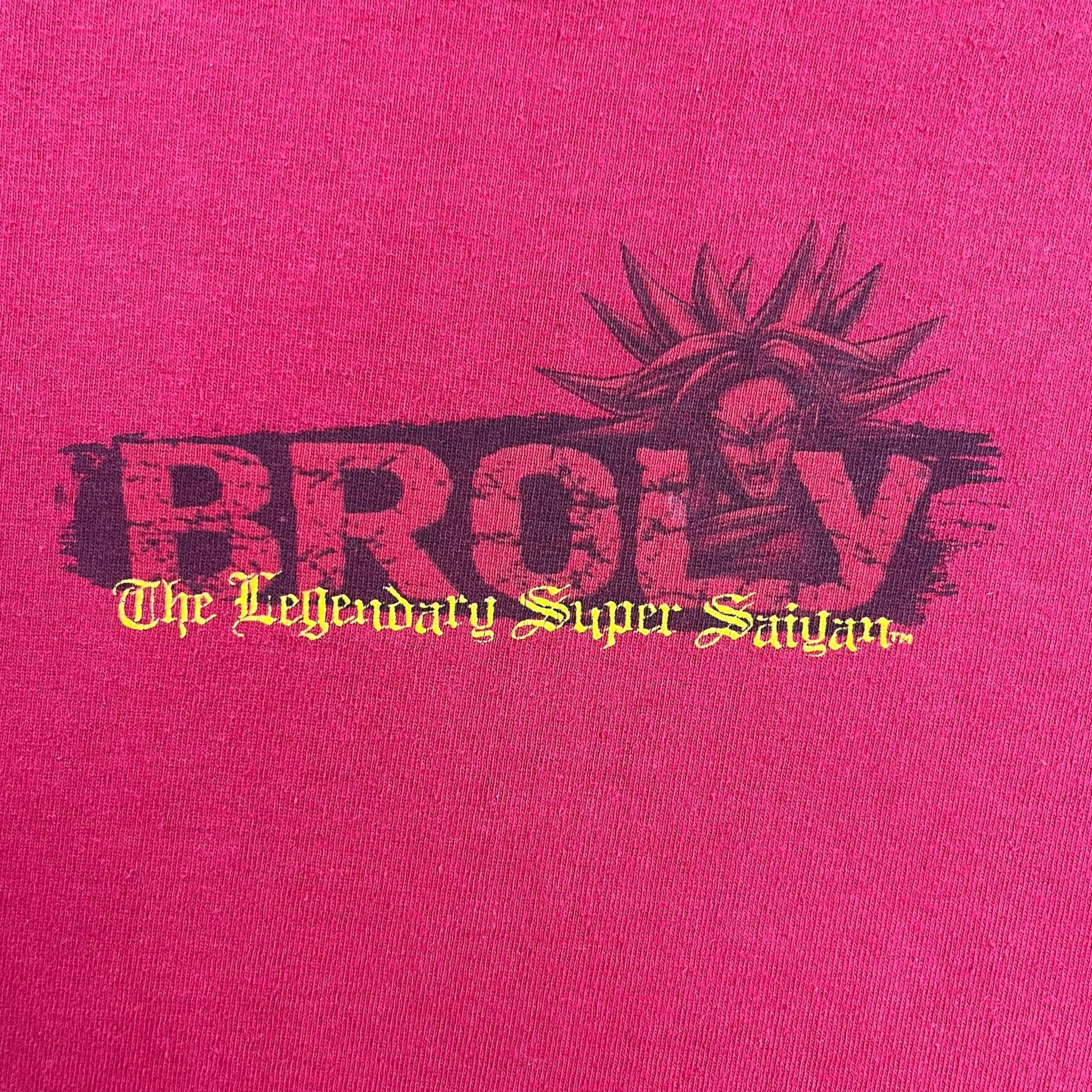 Vintage Dragonball Z Broly Tee Red