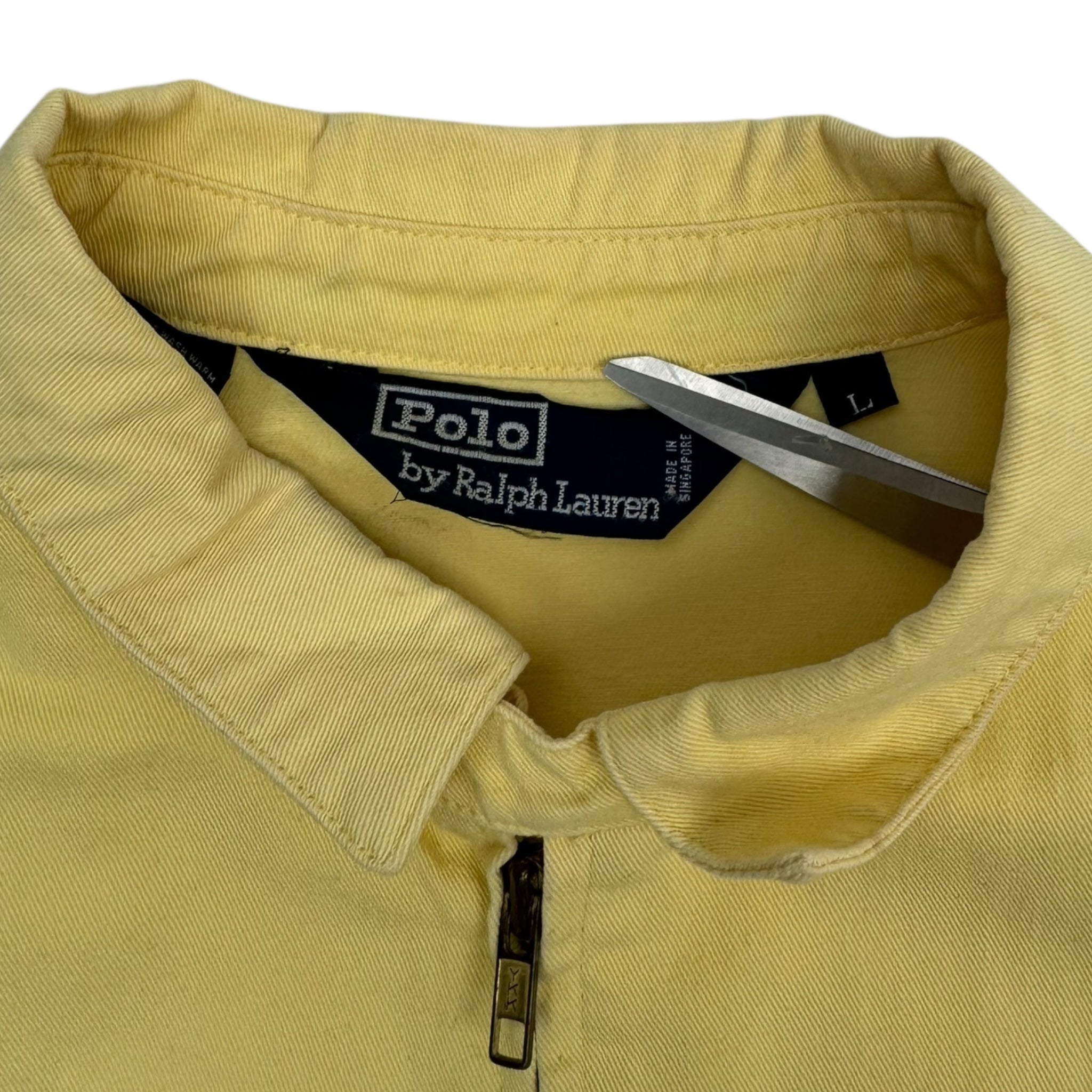 Vintage Polo Ralph Lauren Harrington Yellow Jacket