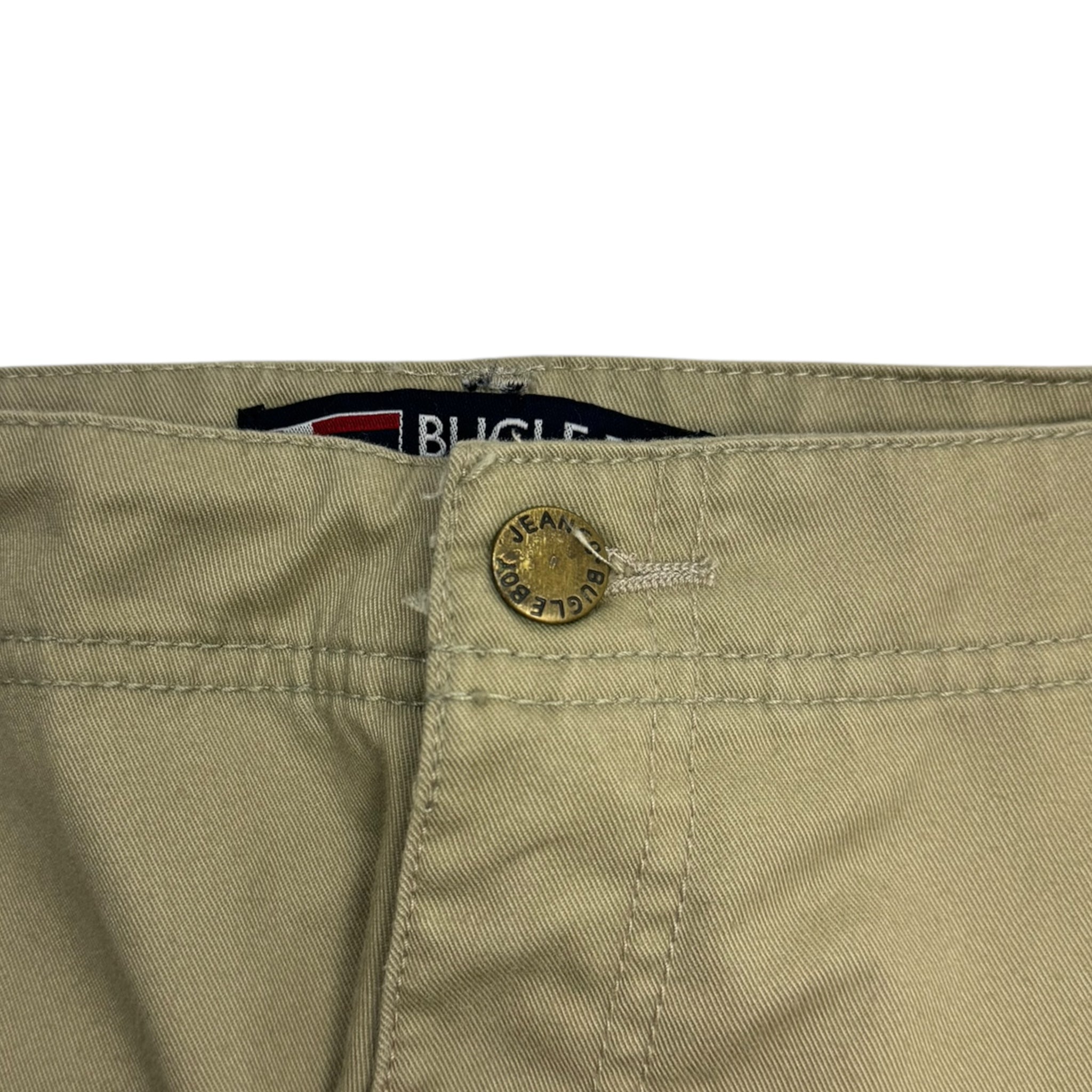 Vintage Bugle Boy Hybrid Cargo Pants Formal Taupe