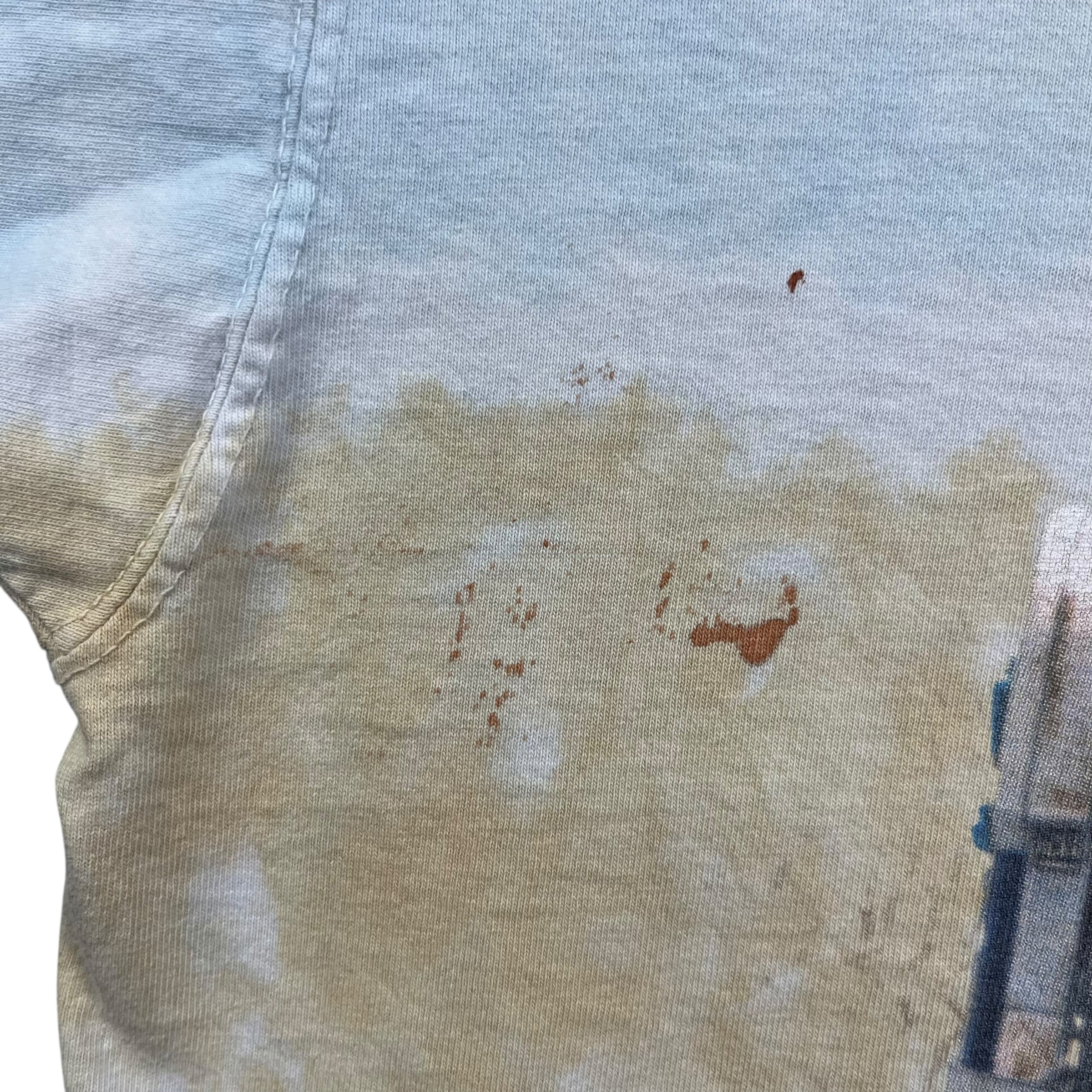 1997 Star Wars NASA Tee Light Blue/Beige