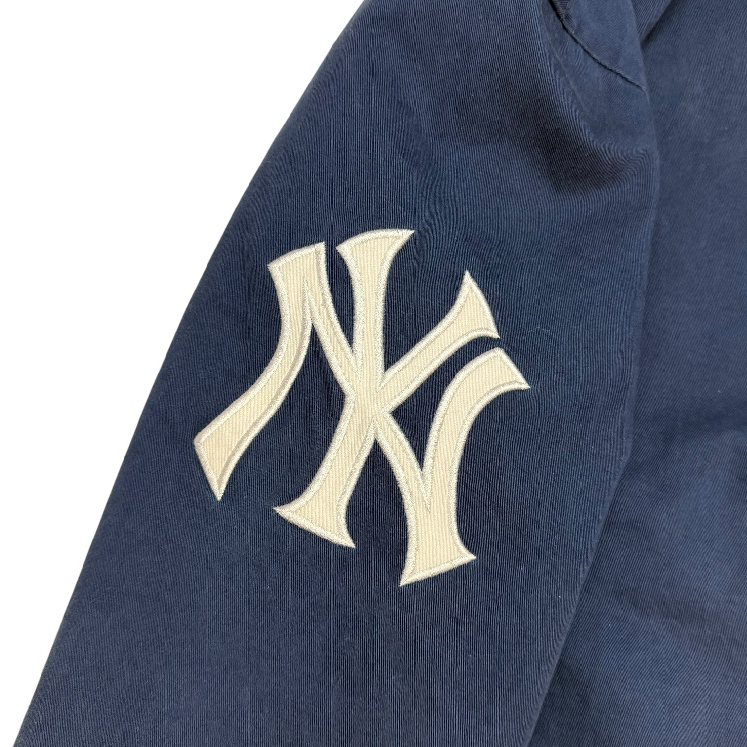 Vintage Jeff Hamilton New York Yankees 27 Time Champs Jacket Blue