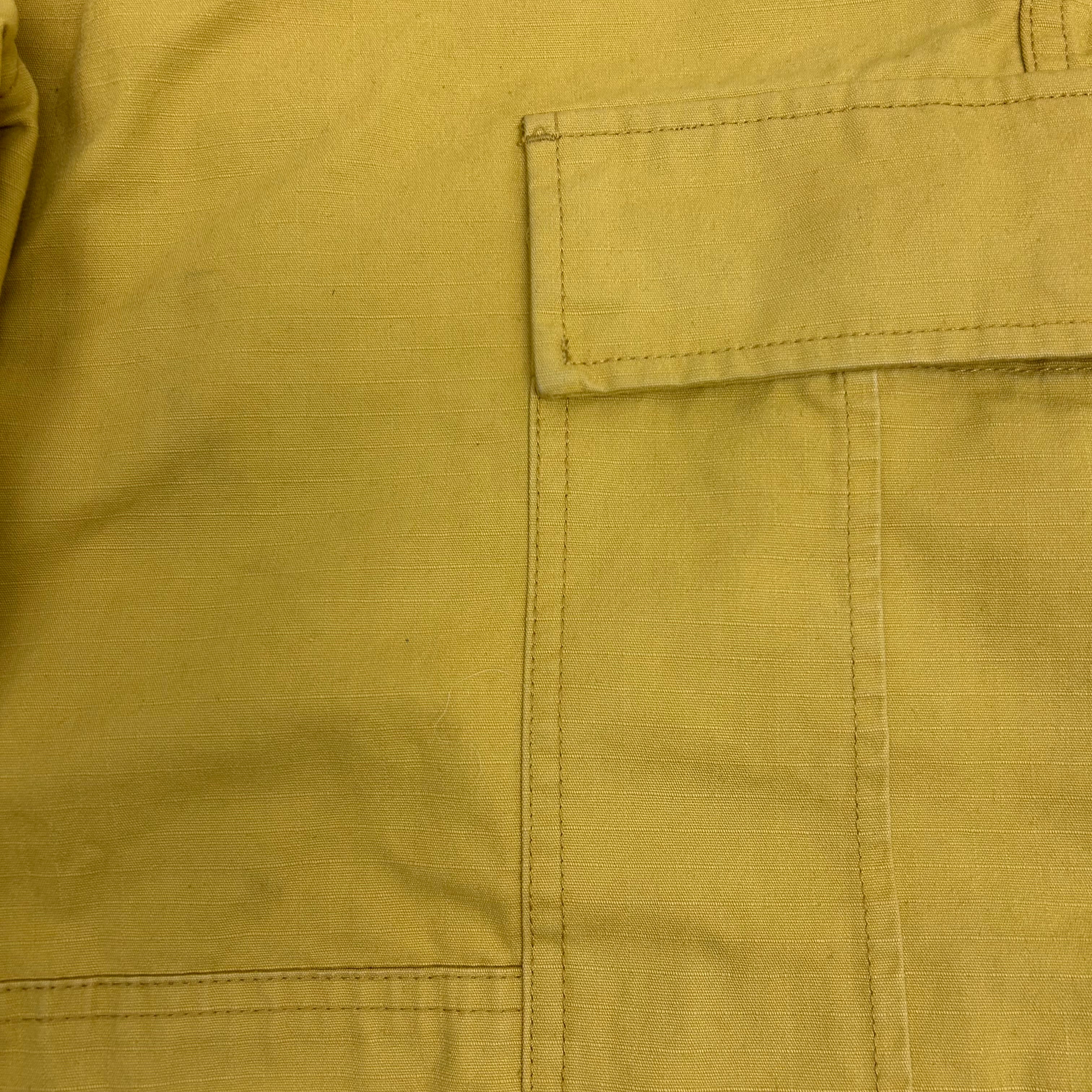 Stussy Wide Leg Cargo Pants Canary