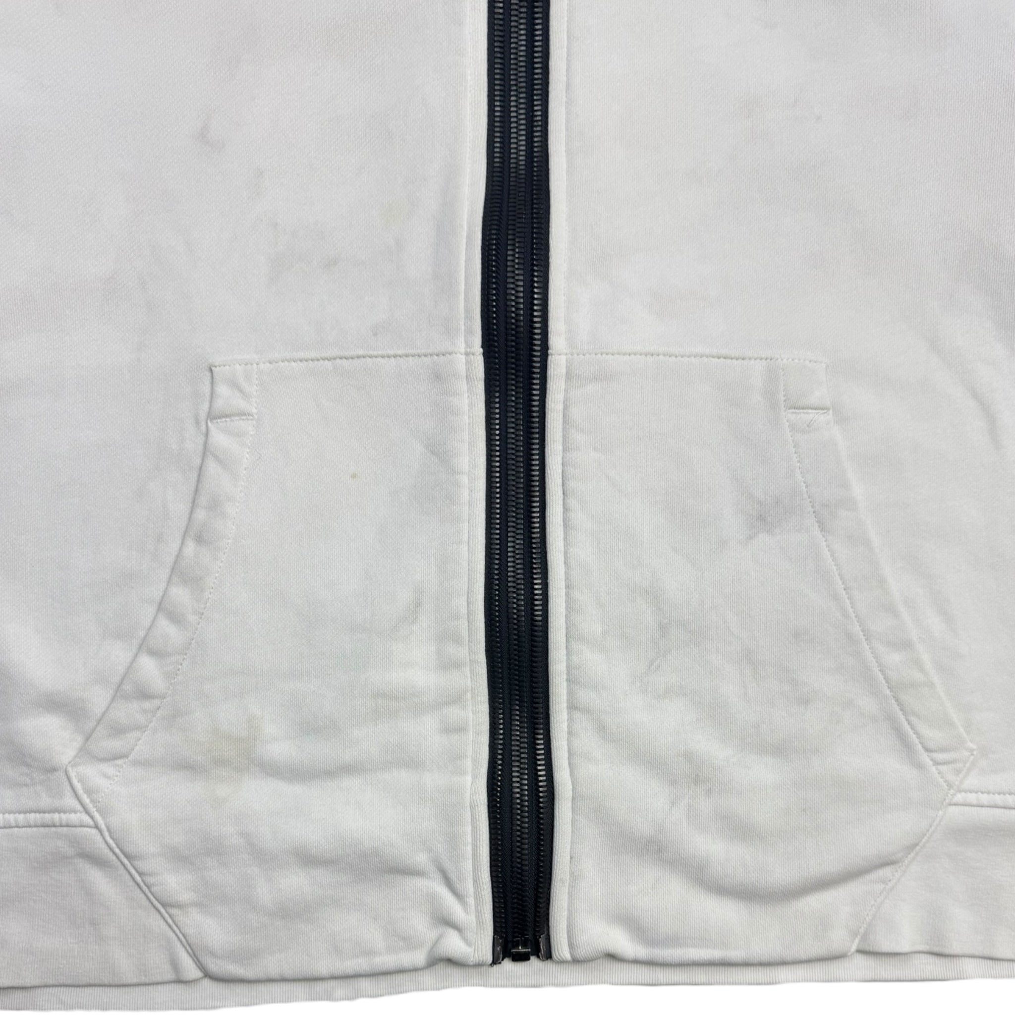 Y2K True Religion Gothic Spellout Zip Up Hoodie