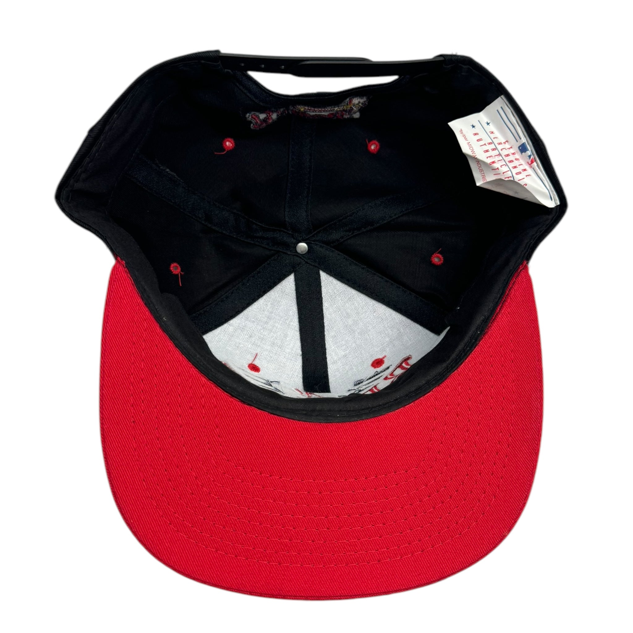 Vintage Atlanta Braves Crest Logo Snapback Hat