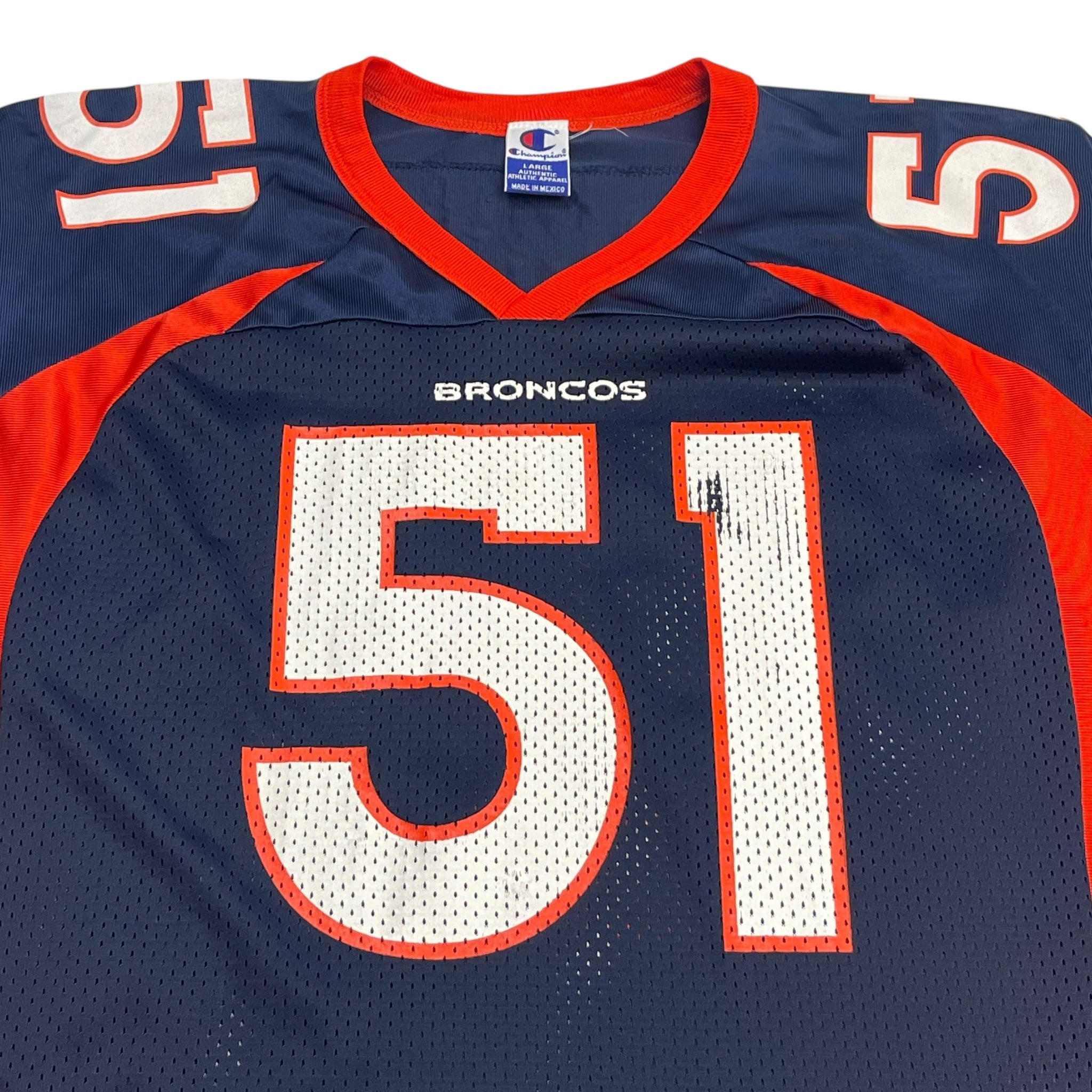 Denver Broncos John Mobley Champion NFL Jersey