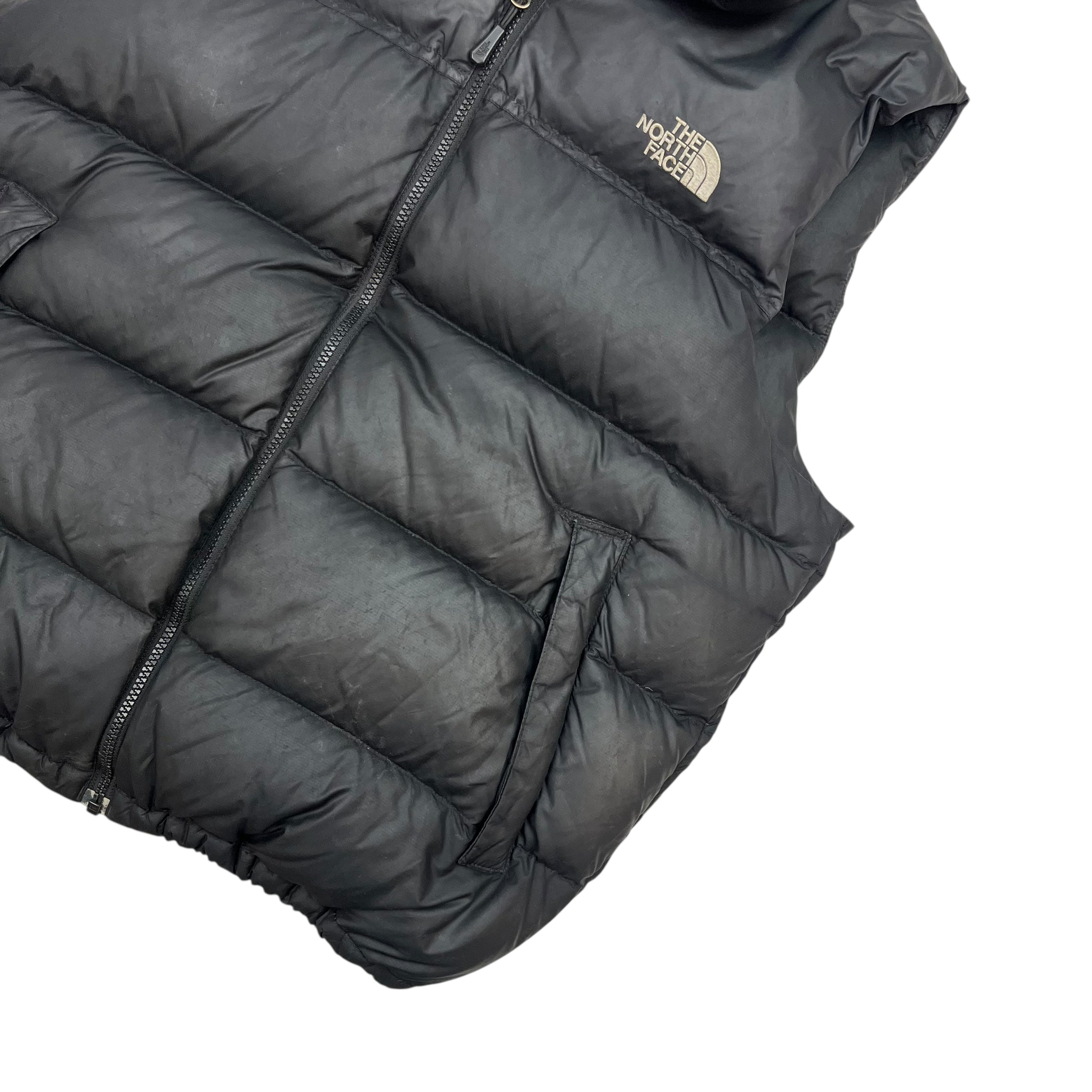 North Face Nuptse 700 Fill Vest Black