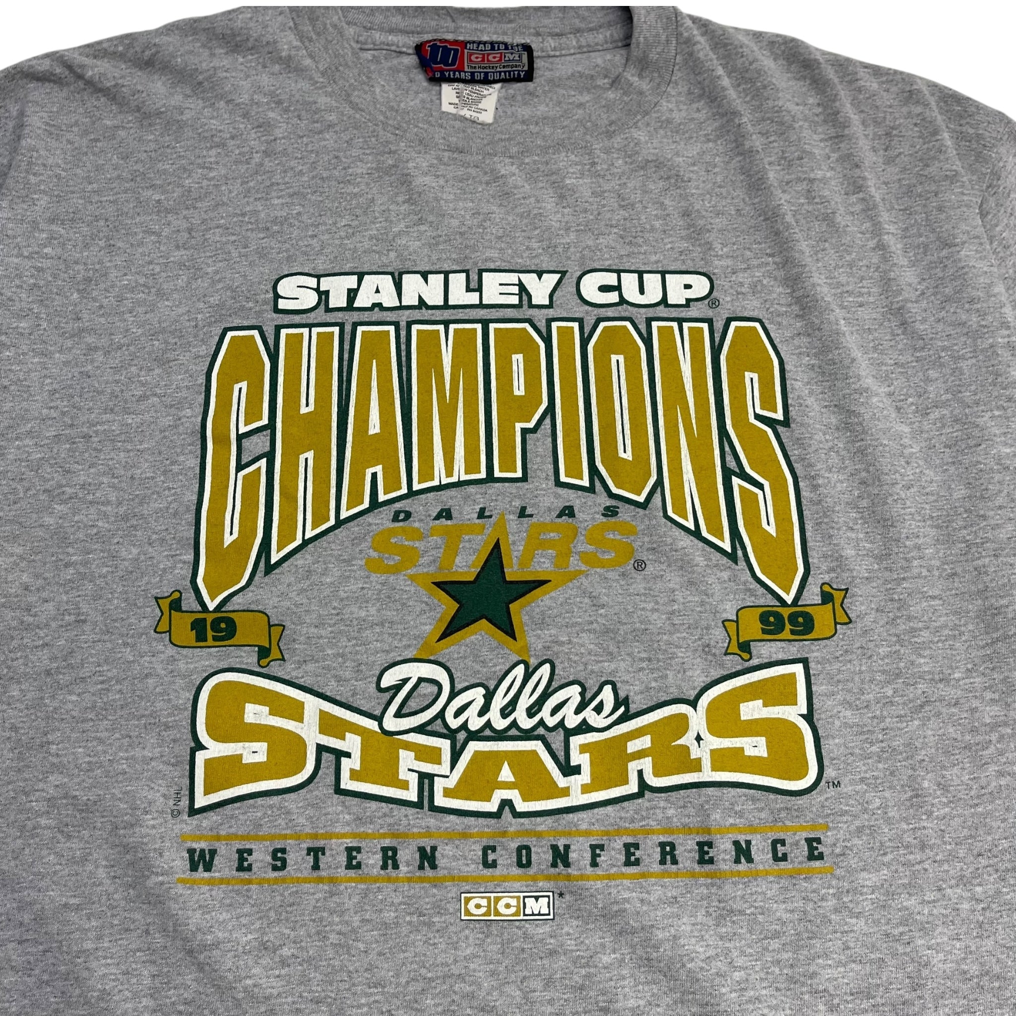 1999 Dallas Stars Western Conference Champions T-Shirt