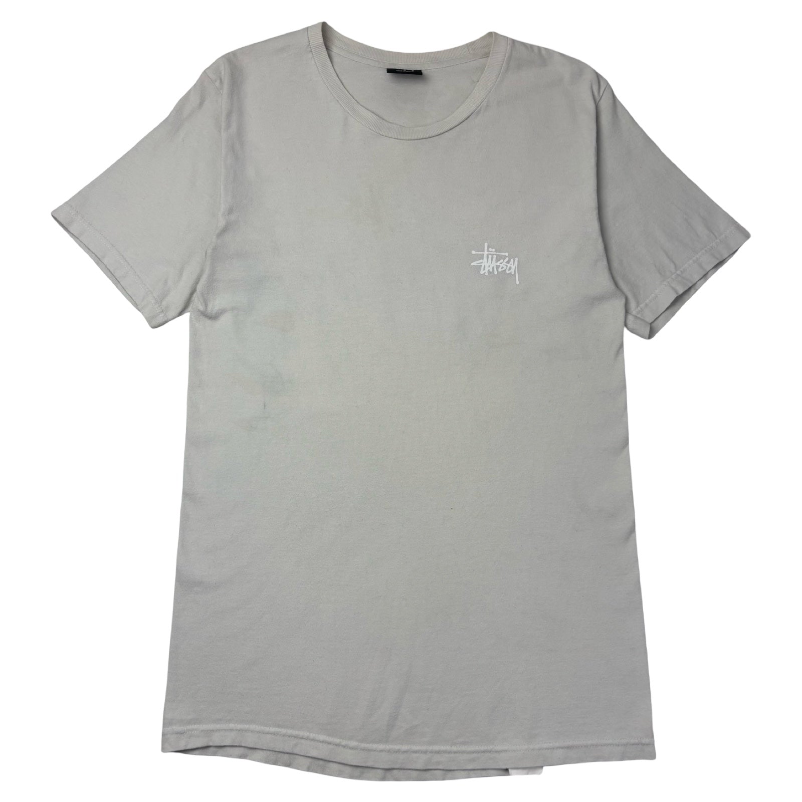 Stussy Basic Logo Tee Light Grey
