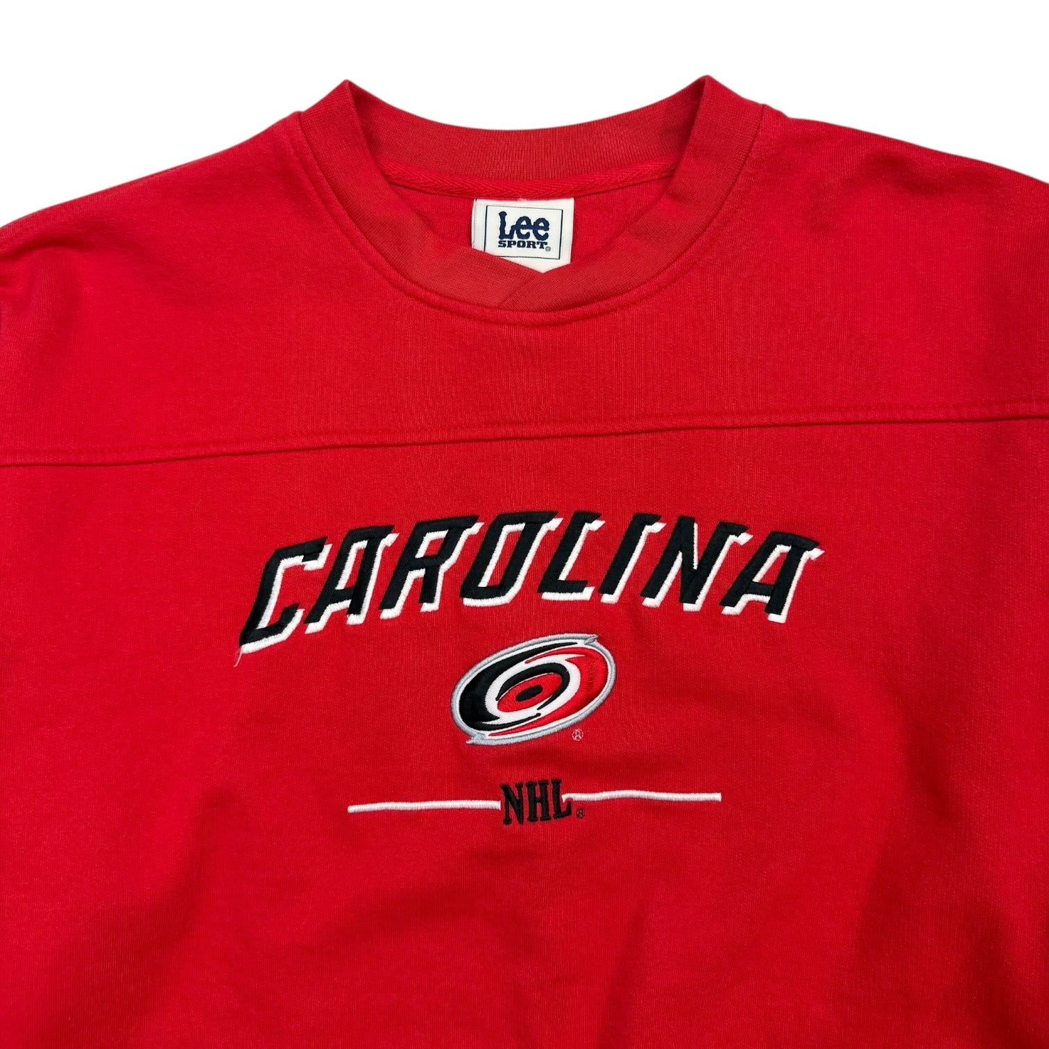 Vintage Carolina Hurricanes Crewneck Sweater Red