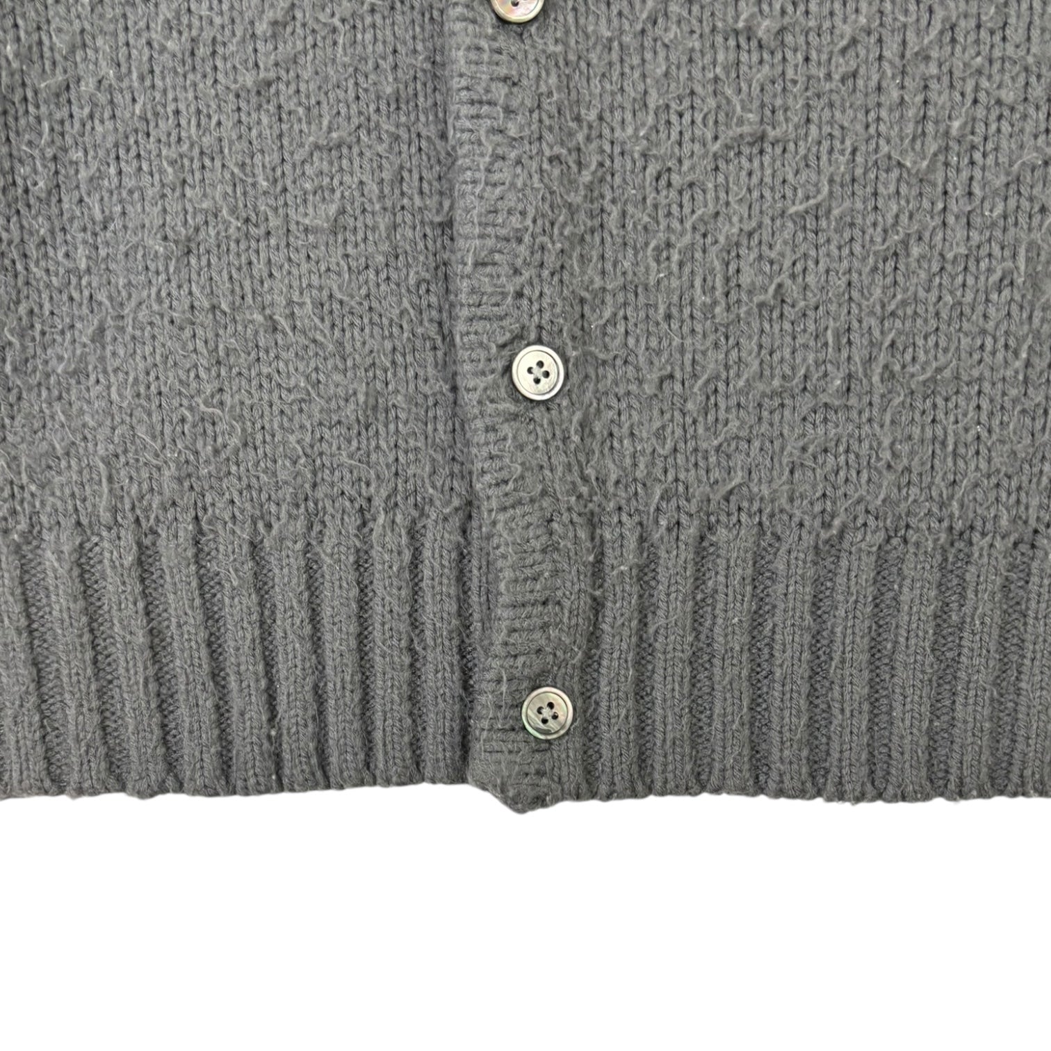 Stussy Brushed Cardigan Charcoal