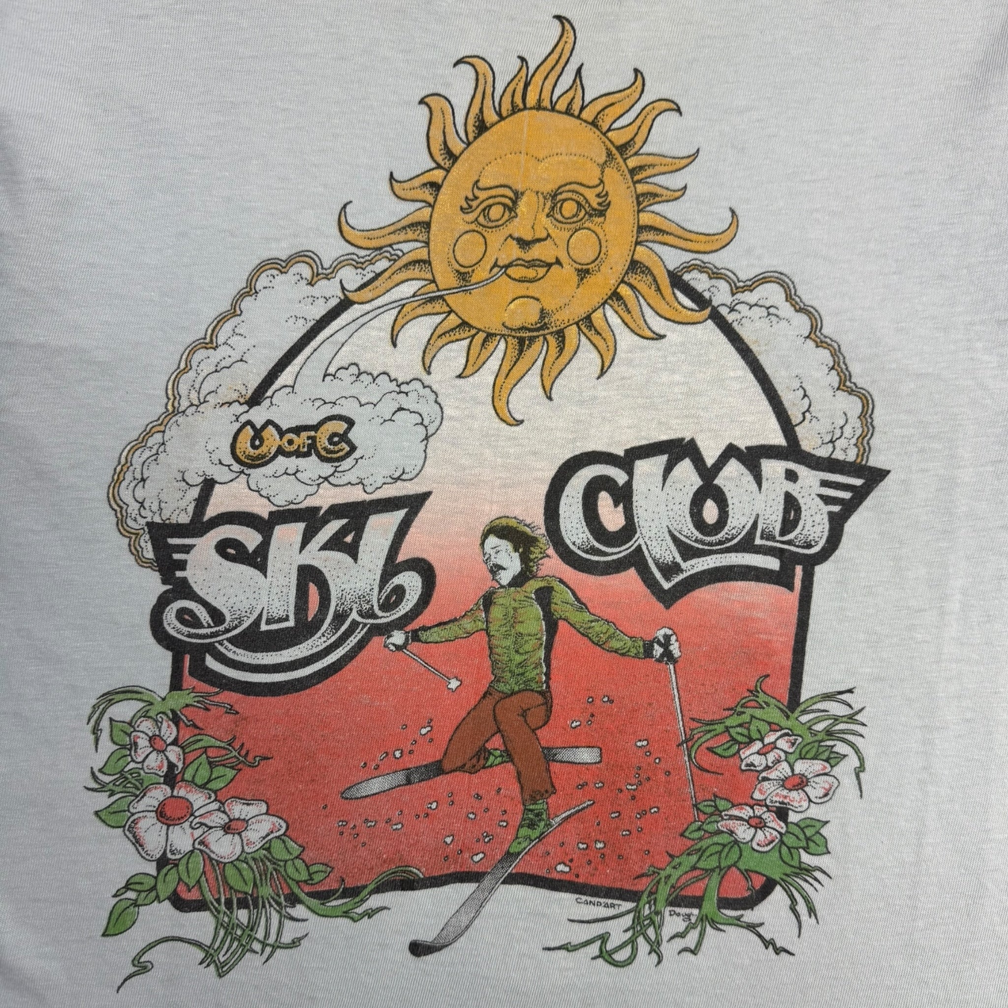 Vintage UofC Ski Club T-Shirt