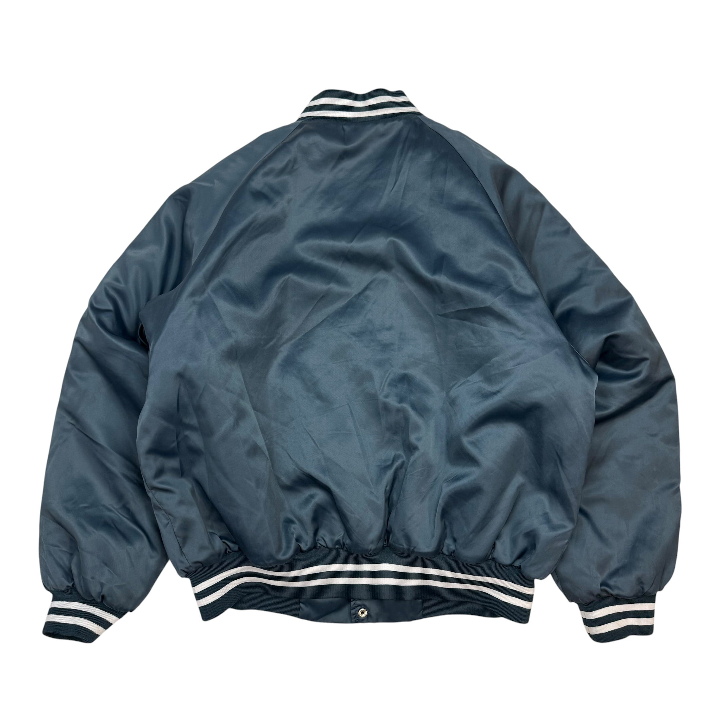Vintage Seattle Mariners Satin Jacket Deep Blue