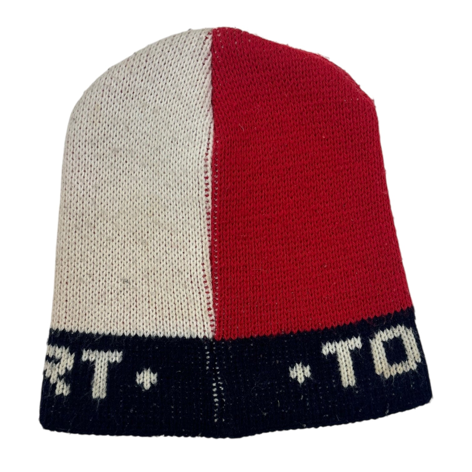 Vintage Tommy Sport Colour Block Beanie