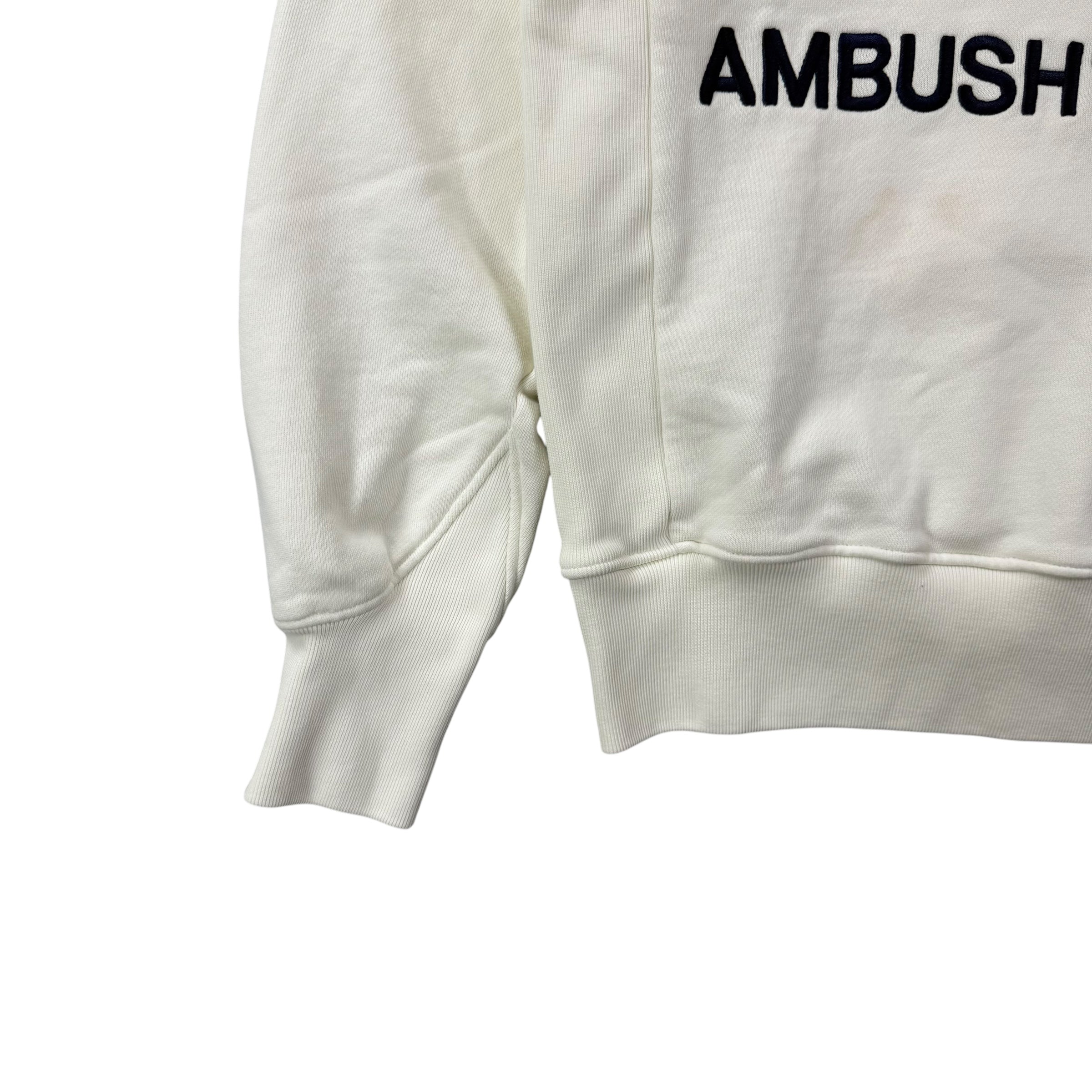 Ambush /21 Crewneck White