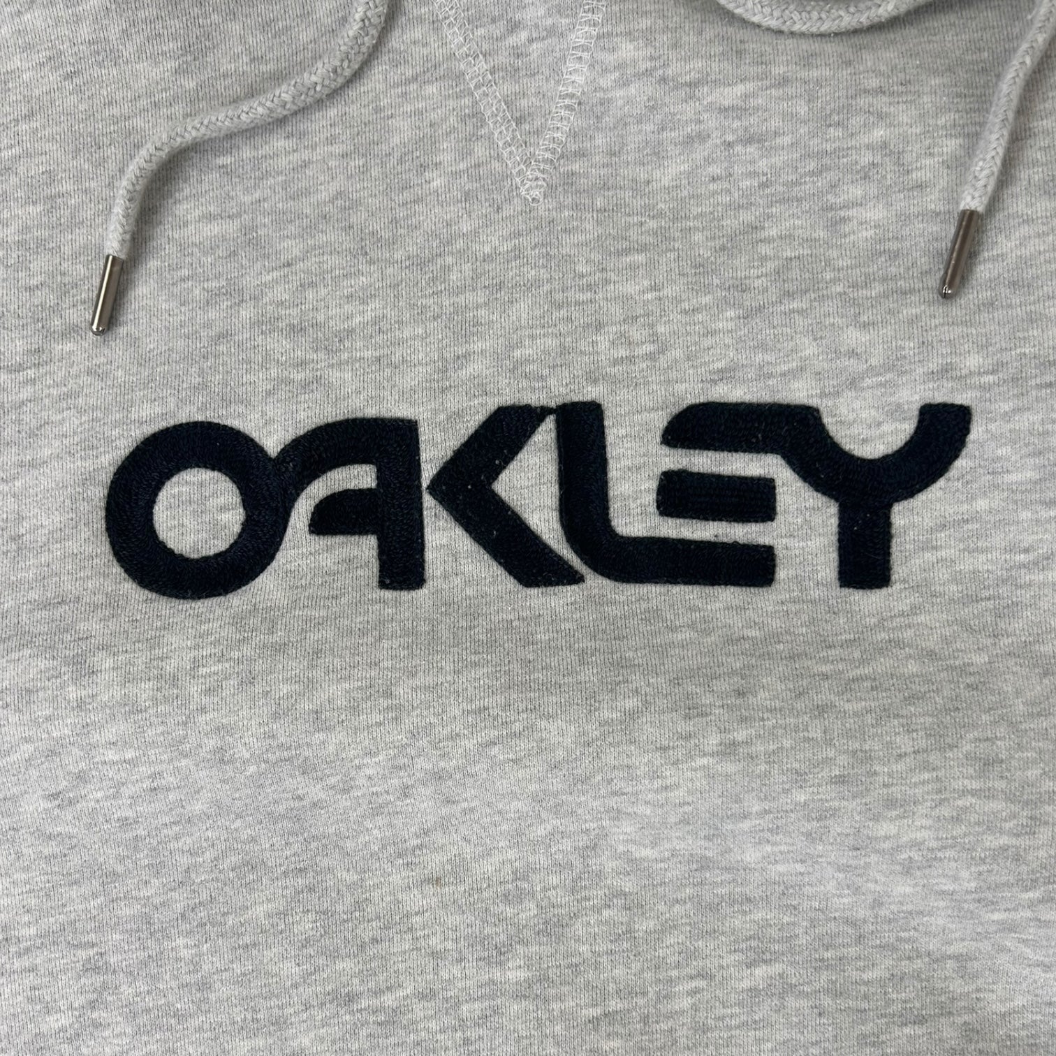 Vintage Oakley Hoodie Grey