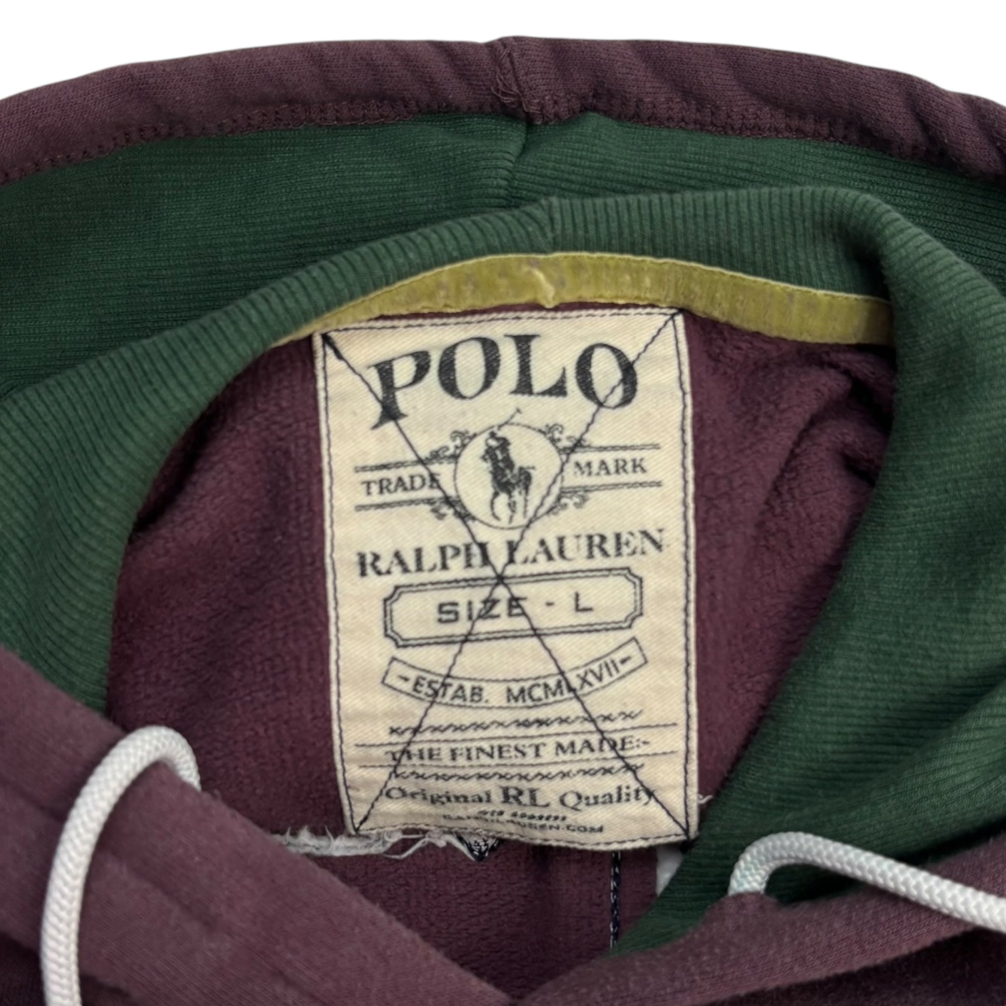 Vintage Polo Ralph Lauren Hockey Tournament Hoodie