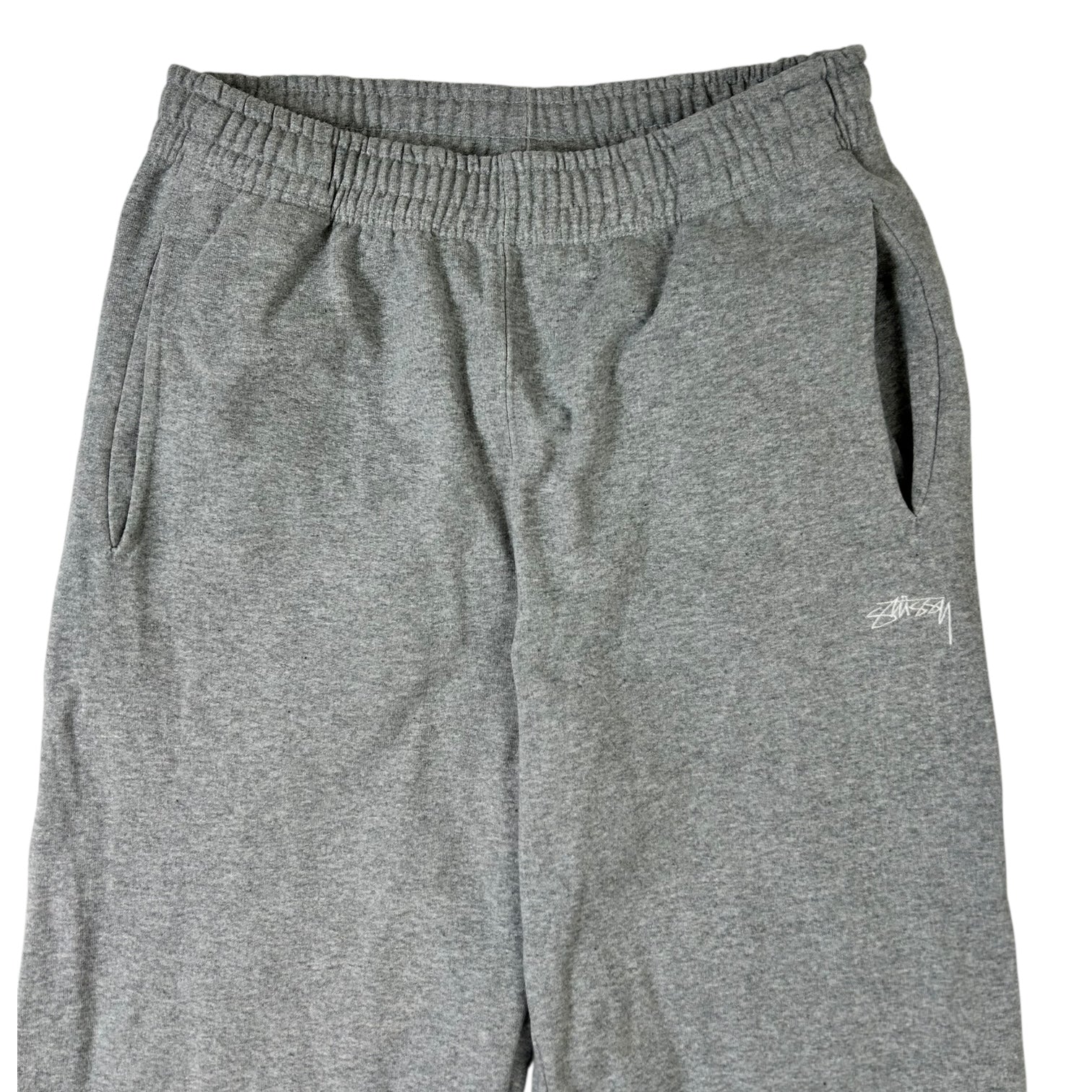 Stussy Stock Logo Sweatpants Grey