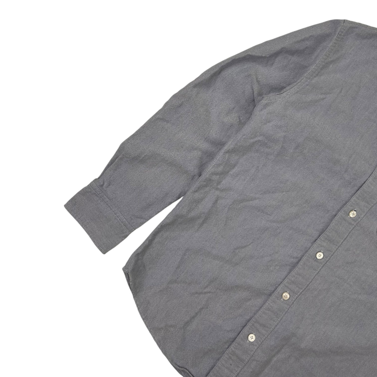 Visvim Albacore B.D. Long Sleeve Button Up Shirt Chambray
