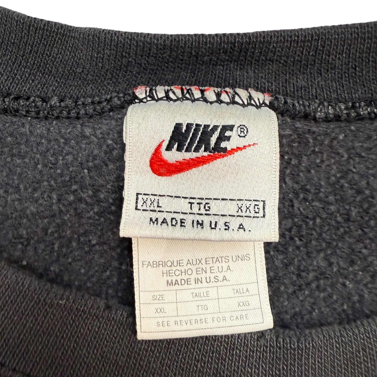 Vintage Nike Crewneck Black