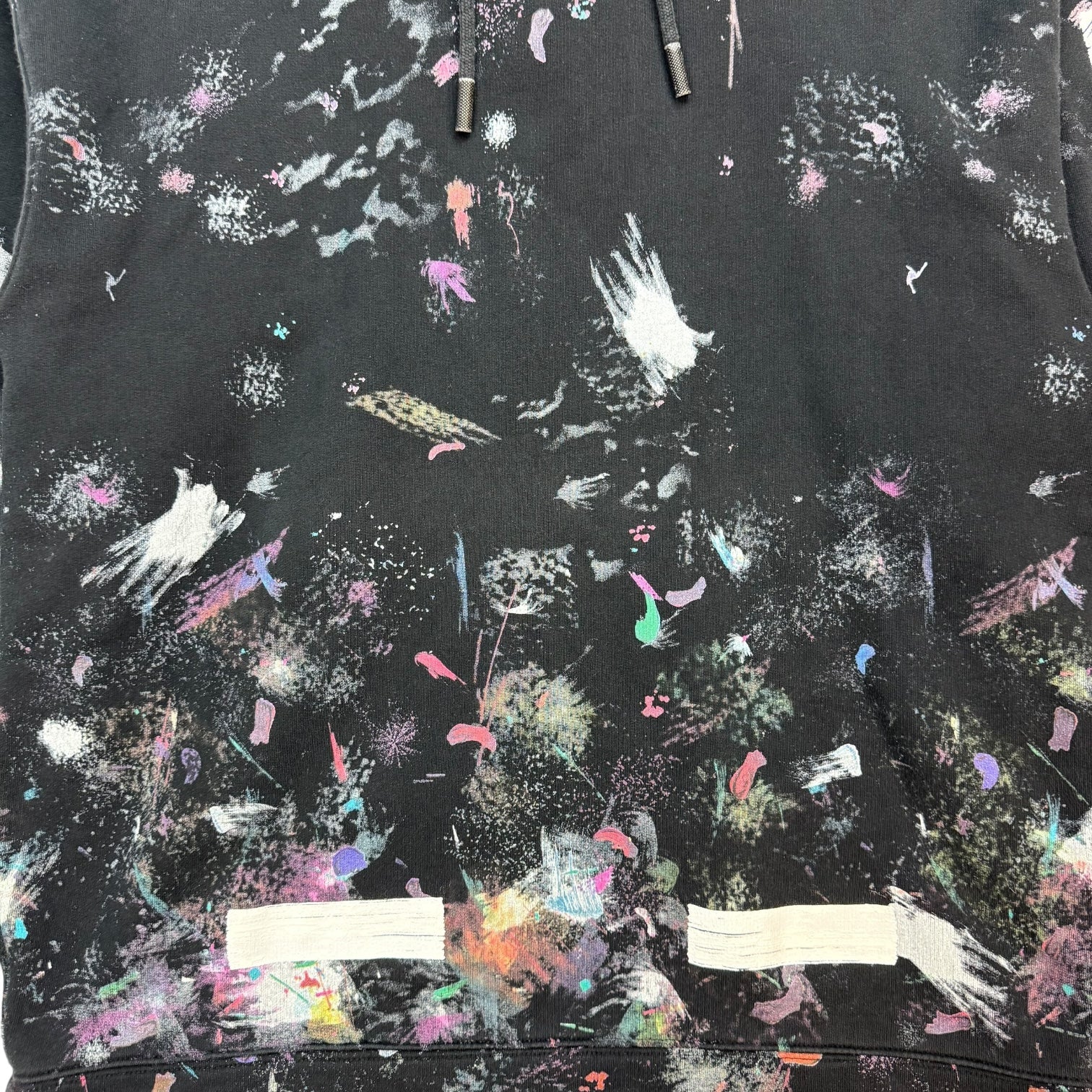 Off-White Galaxy Brushed Hoodie Black