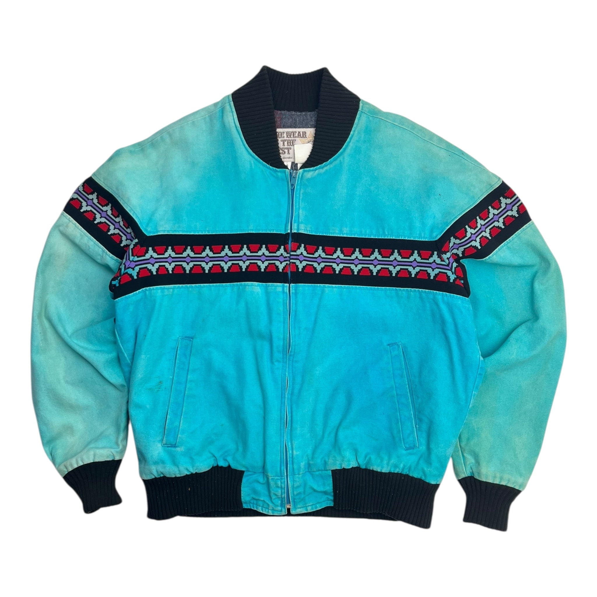 Vintage Wear of the West Aztec Zip Jacket