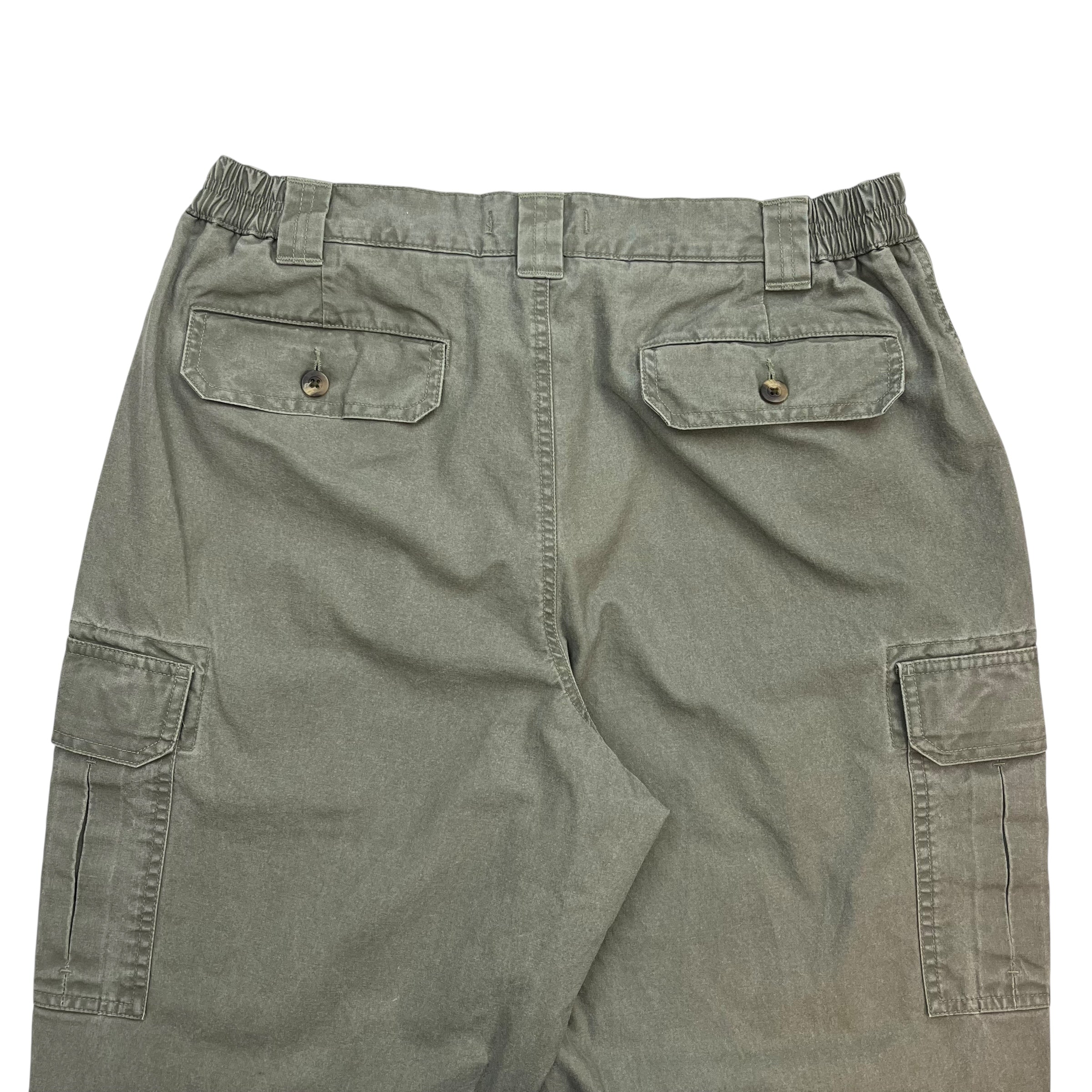 Vintage LL Bean Cargo Pants Army Green