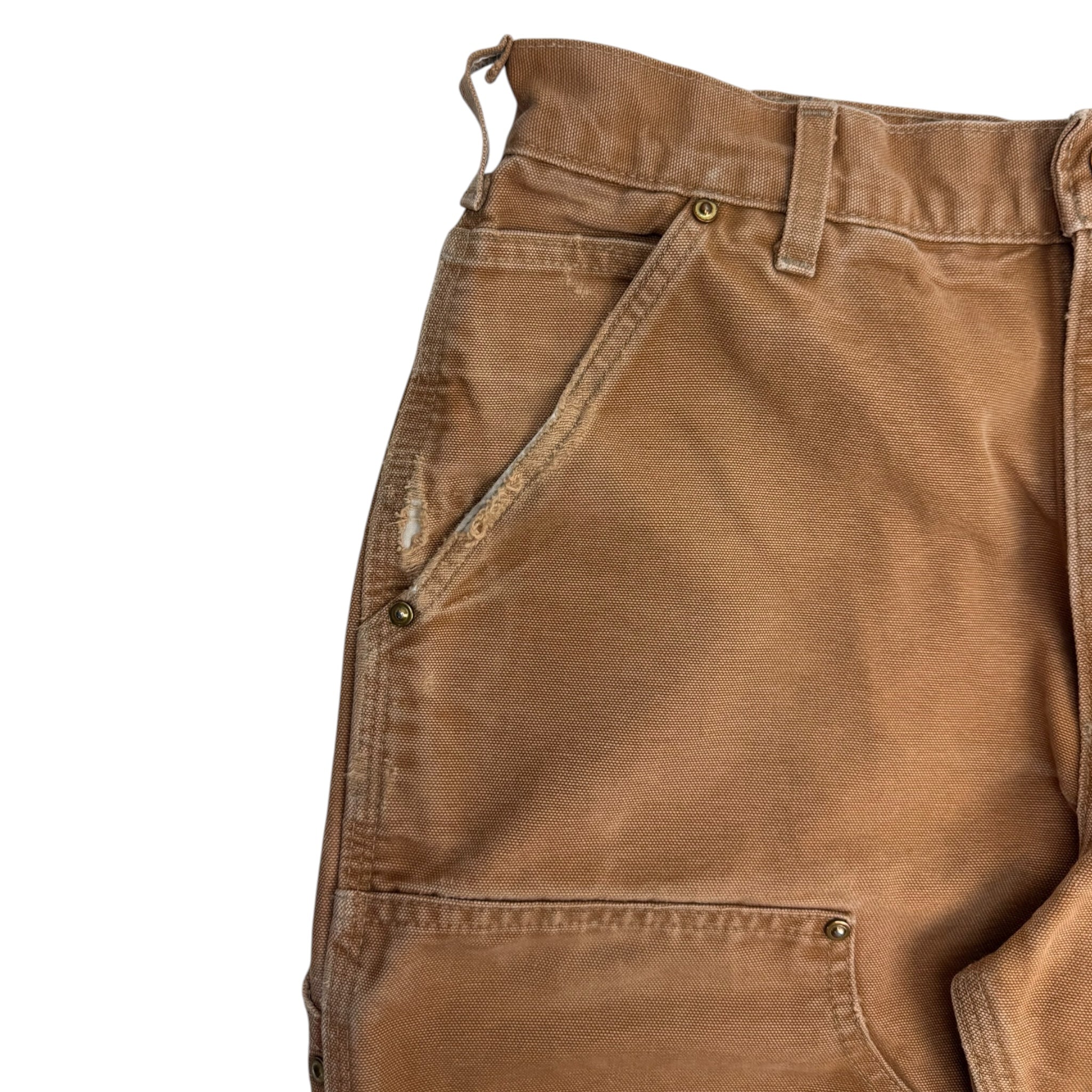 Vintage Carhartt Double Knee Bottoms Light Tan