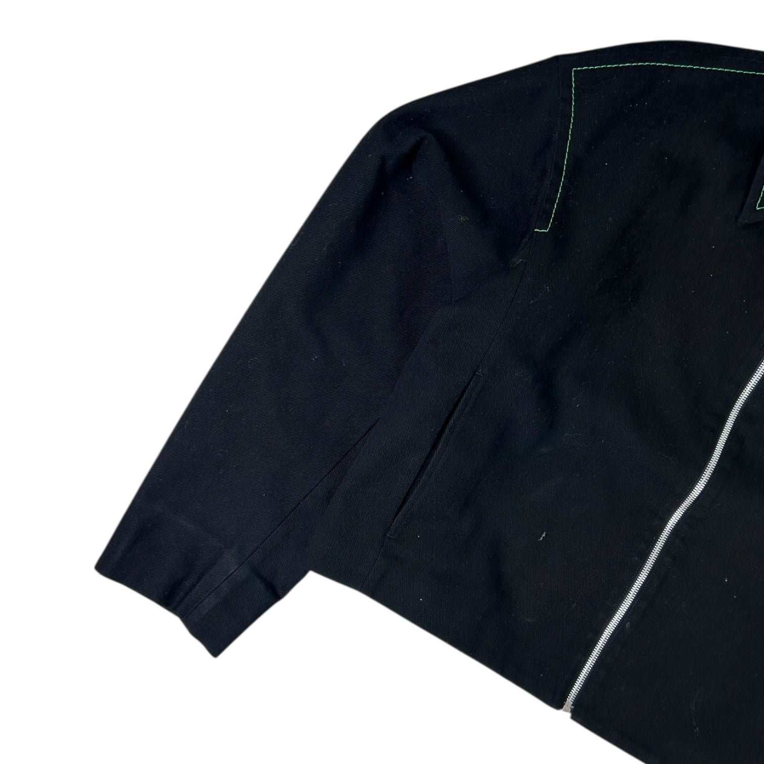 Bottega Veneta Heavyweight Twill Blouson Jacket Black