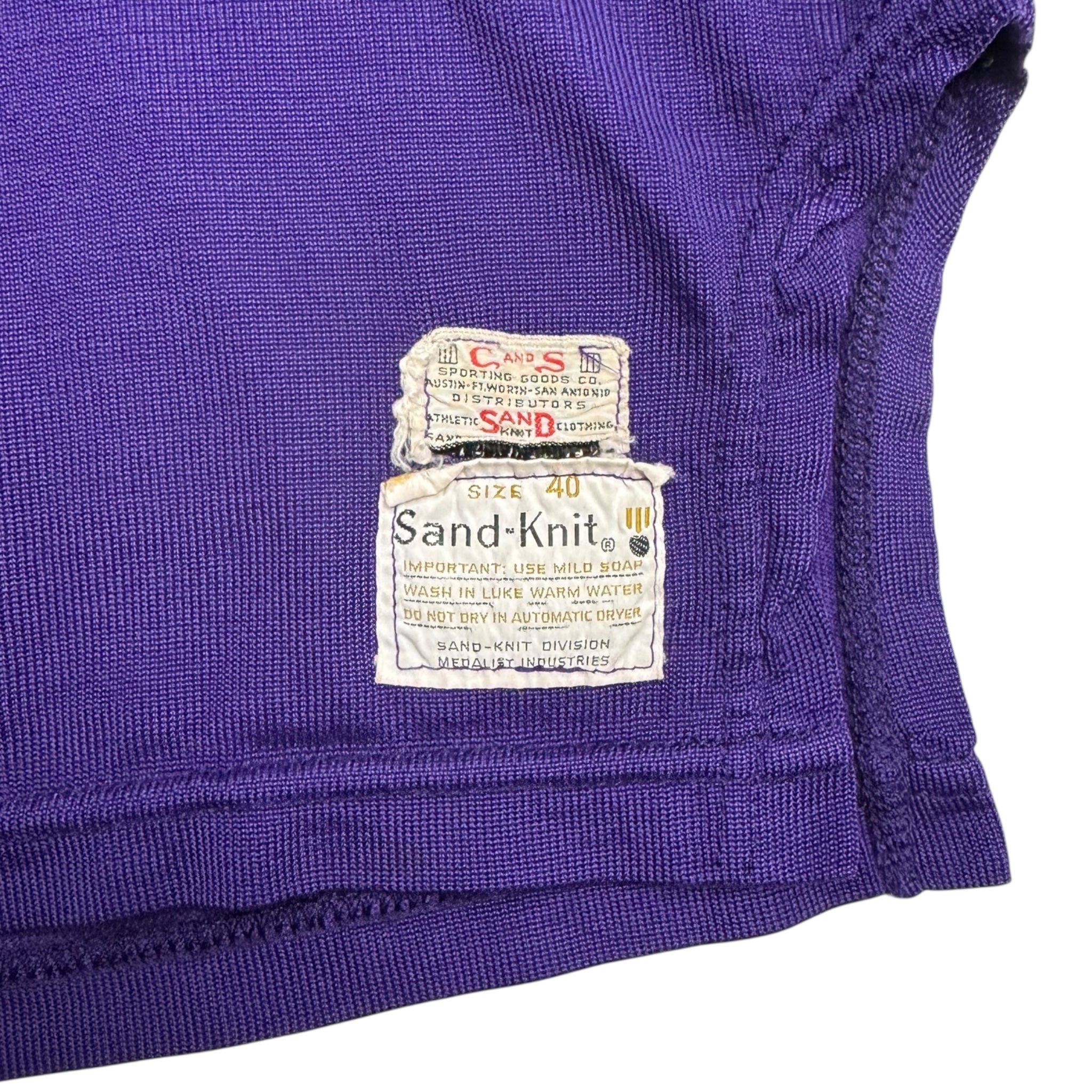 Vintage 60s/70s Sand-Knit Number 25 Football Jersey