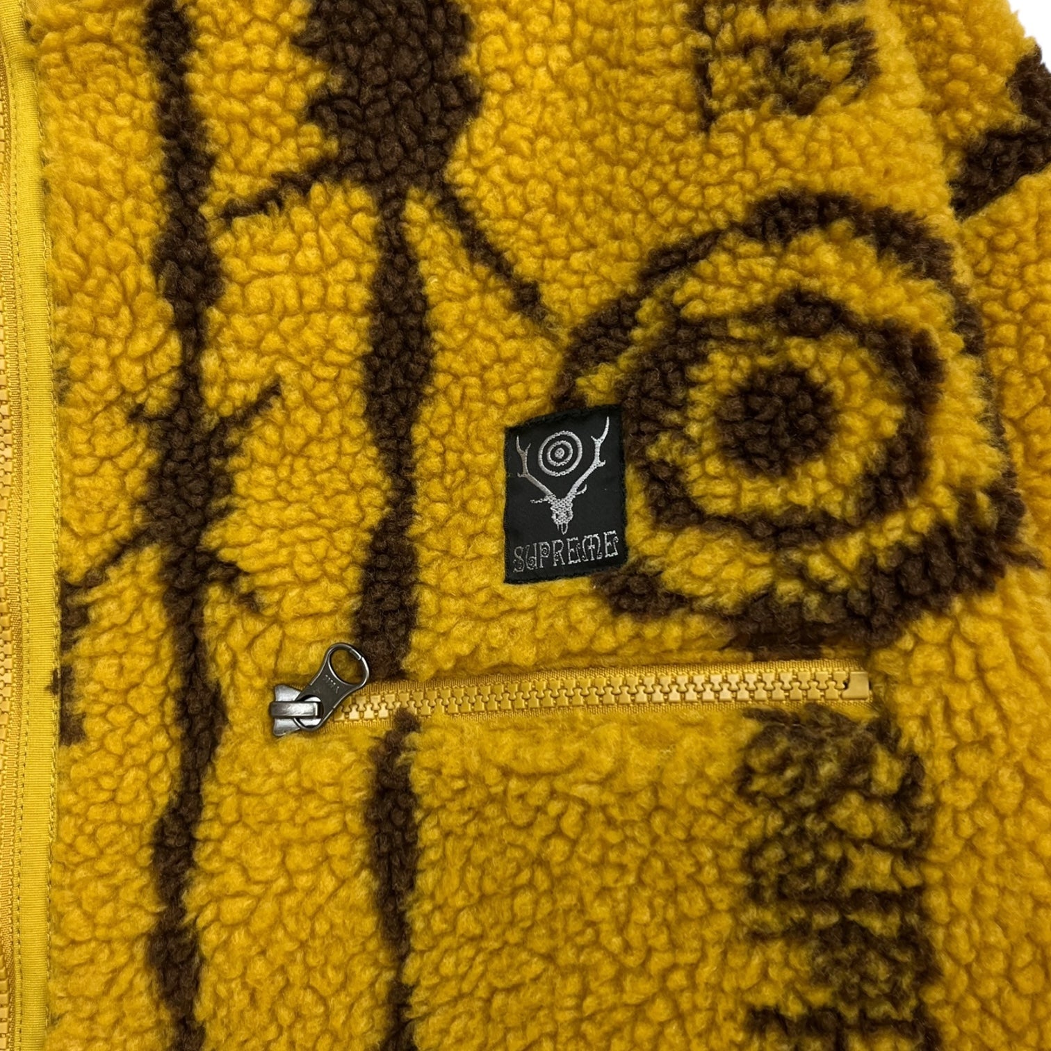 Supreme South 2 West 8 Fleece Yellow
