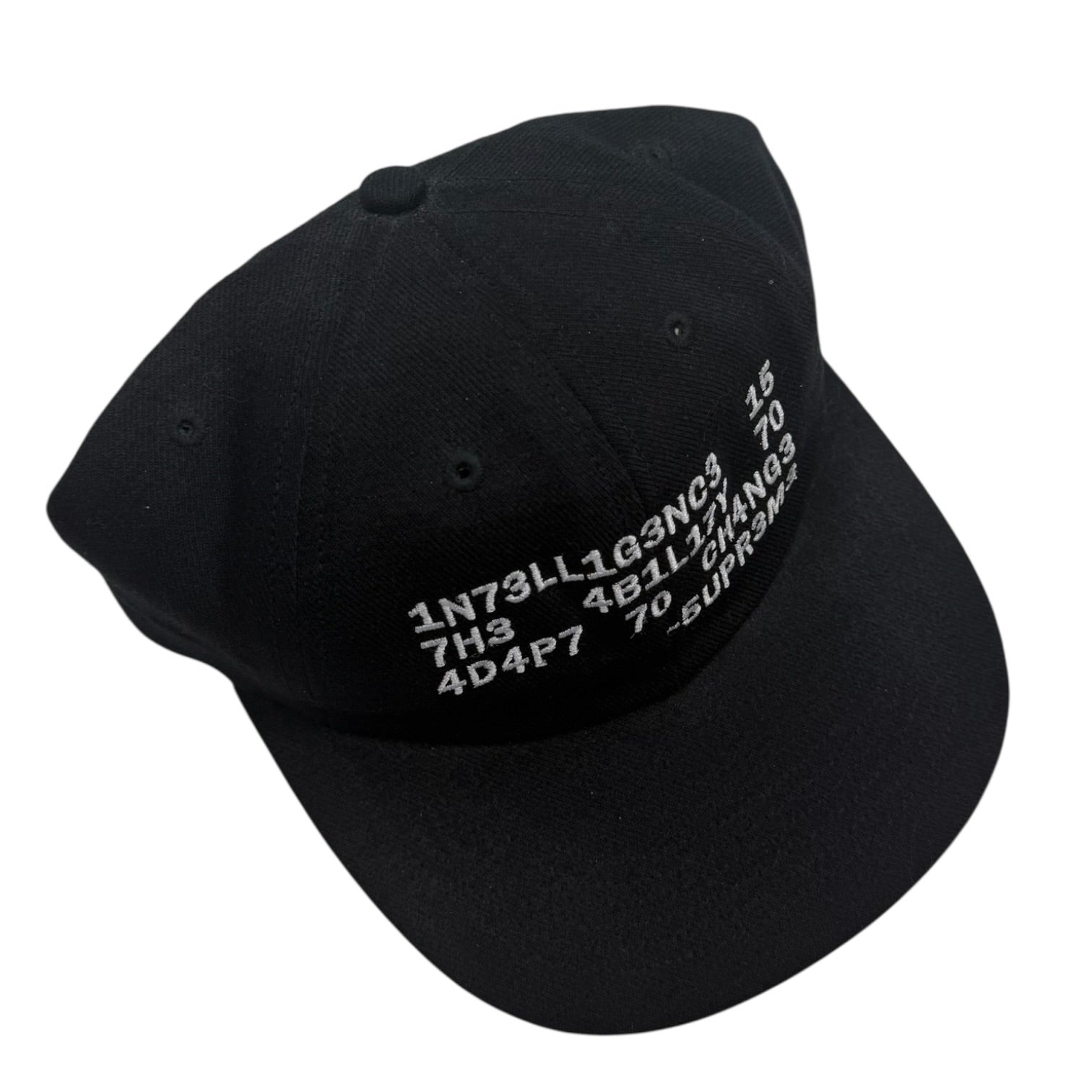 Supreme Intelligence 6 Panel Hat Black