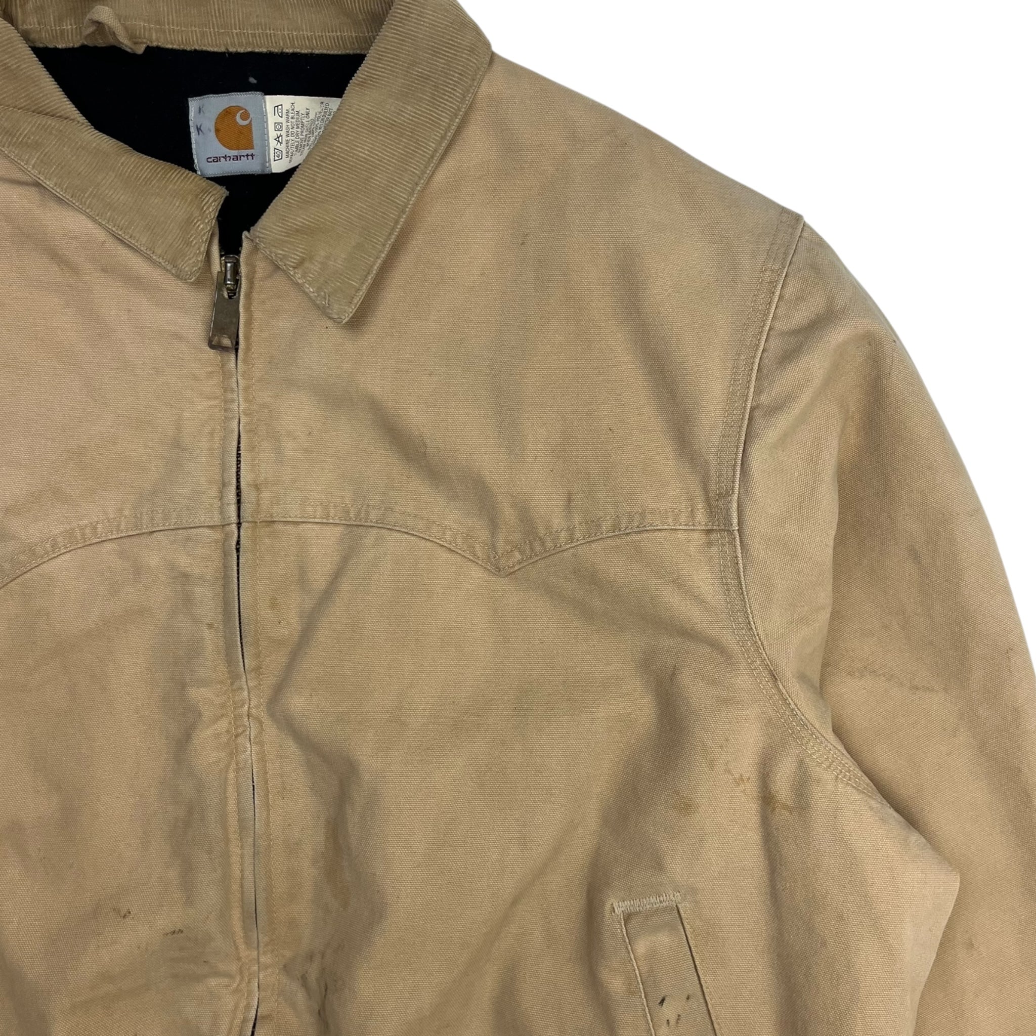 Vintage Carhartt Santa Fe JQ23 Jacket Tan