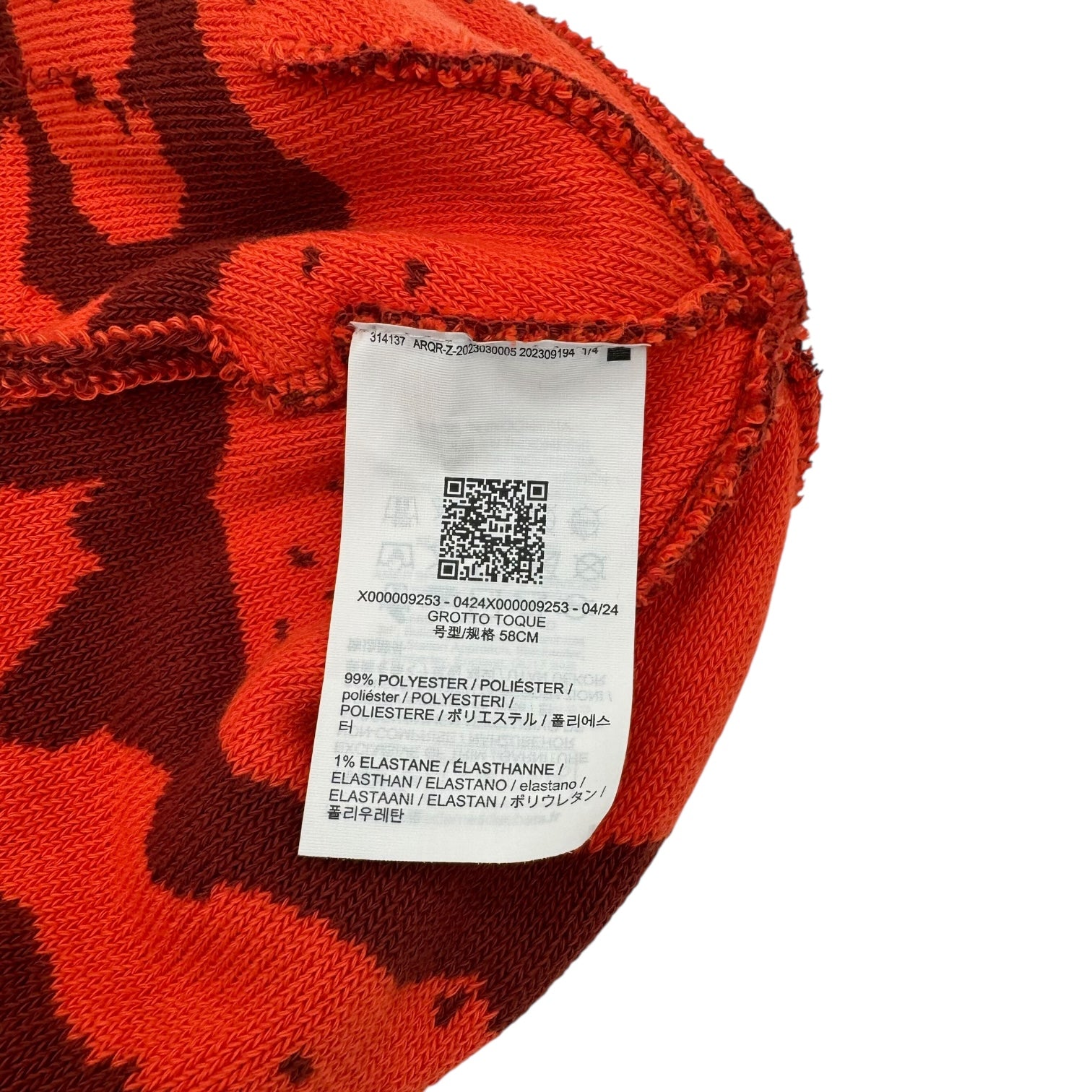 Arc’Teryx Grotto Toque Red Orange