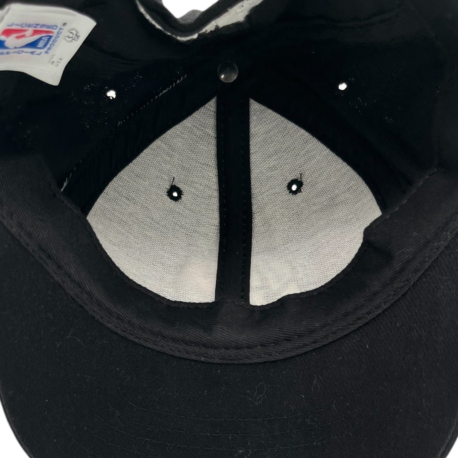 Vintage NBA New York All Star Game Strapback Hat Black