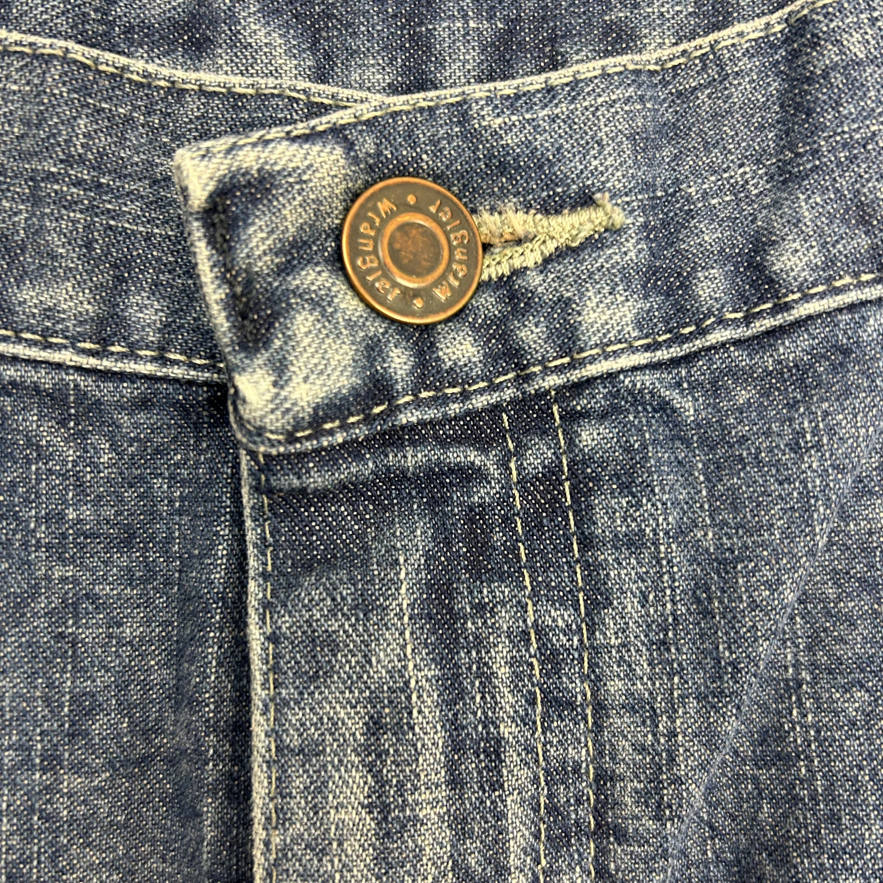 Vintage Wrangler Denim Jorts Blue
