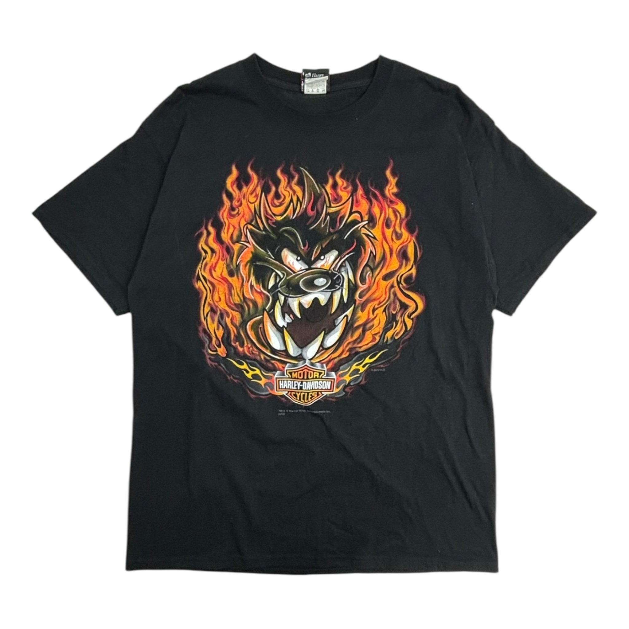 2010 Harley Davidson Looney Tunes Taz T-Shirt