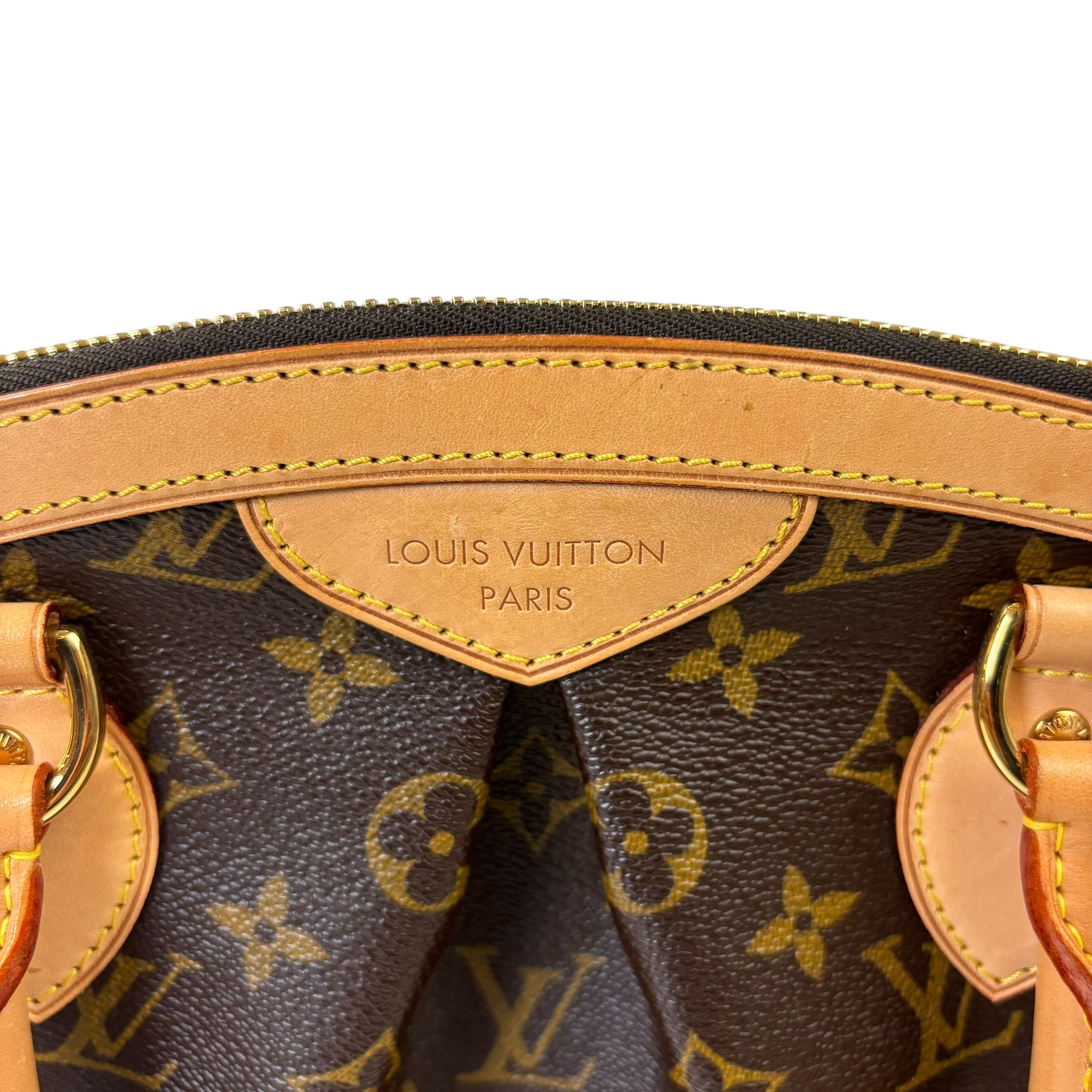 Louis Vuitton Monogram Tivoli Handbag Brown