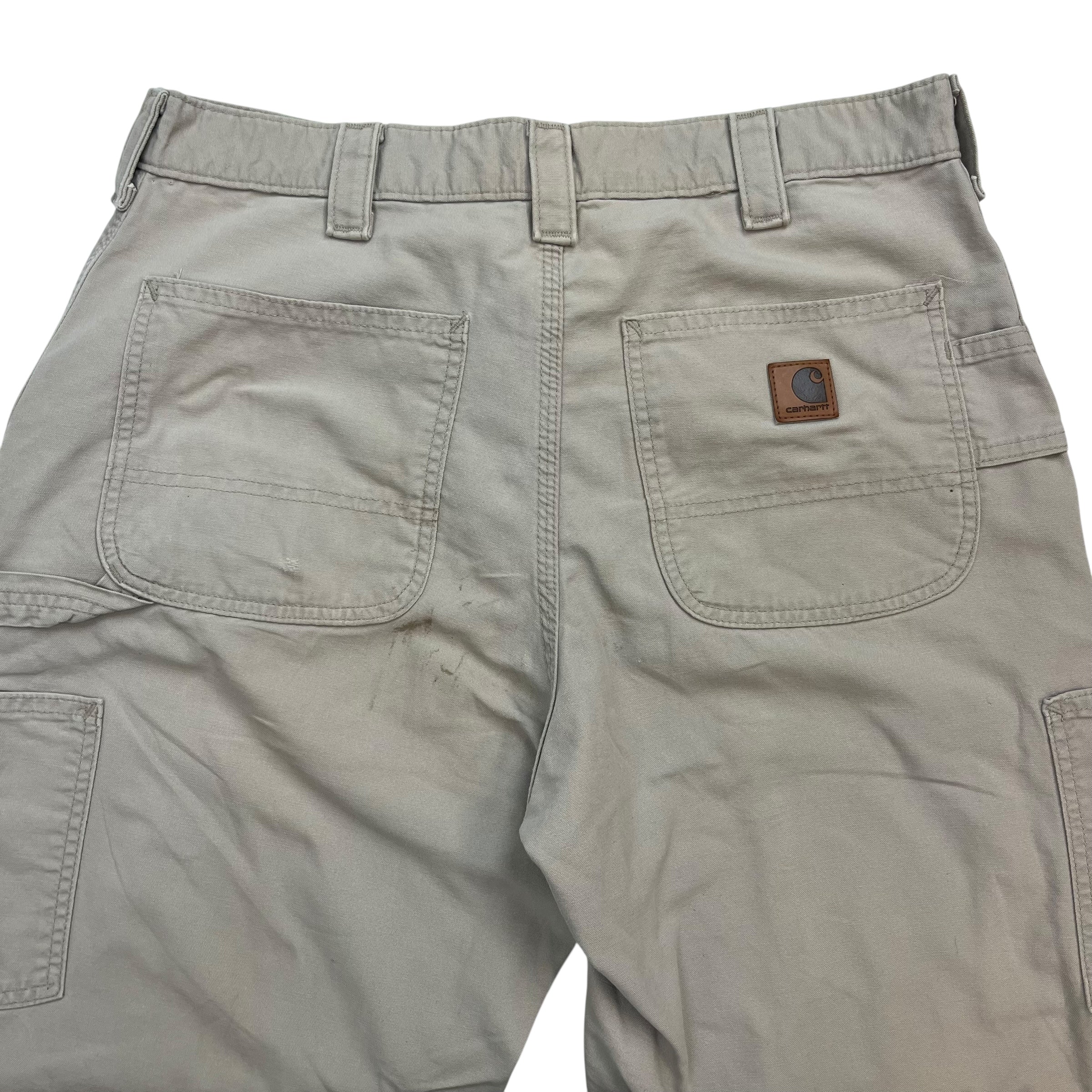 Vintage Carhartt Dungaree Pants Light Tan